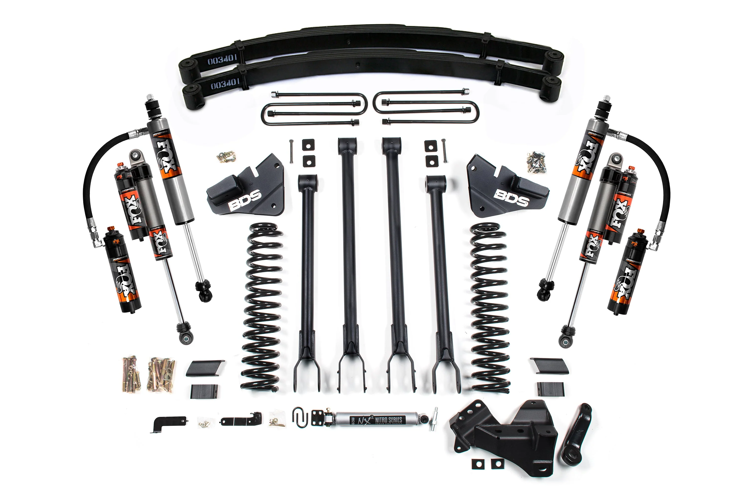 4 Inch Lift Kit | 4-Link Conversion | Ford F250/F350 Super Duty (17-19) 4WD | Diesel - Image 5