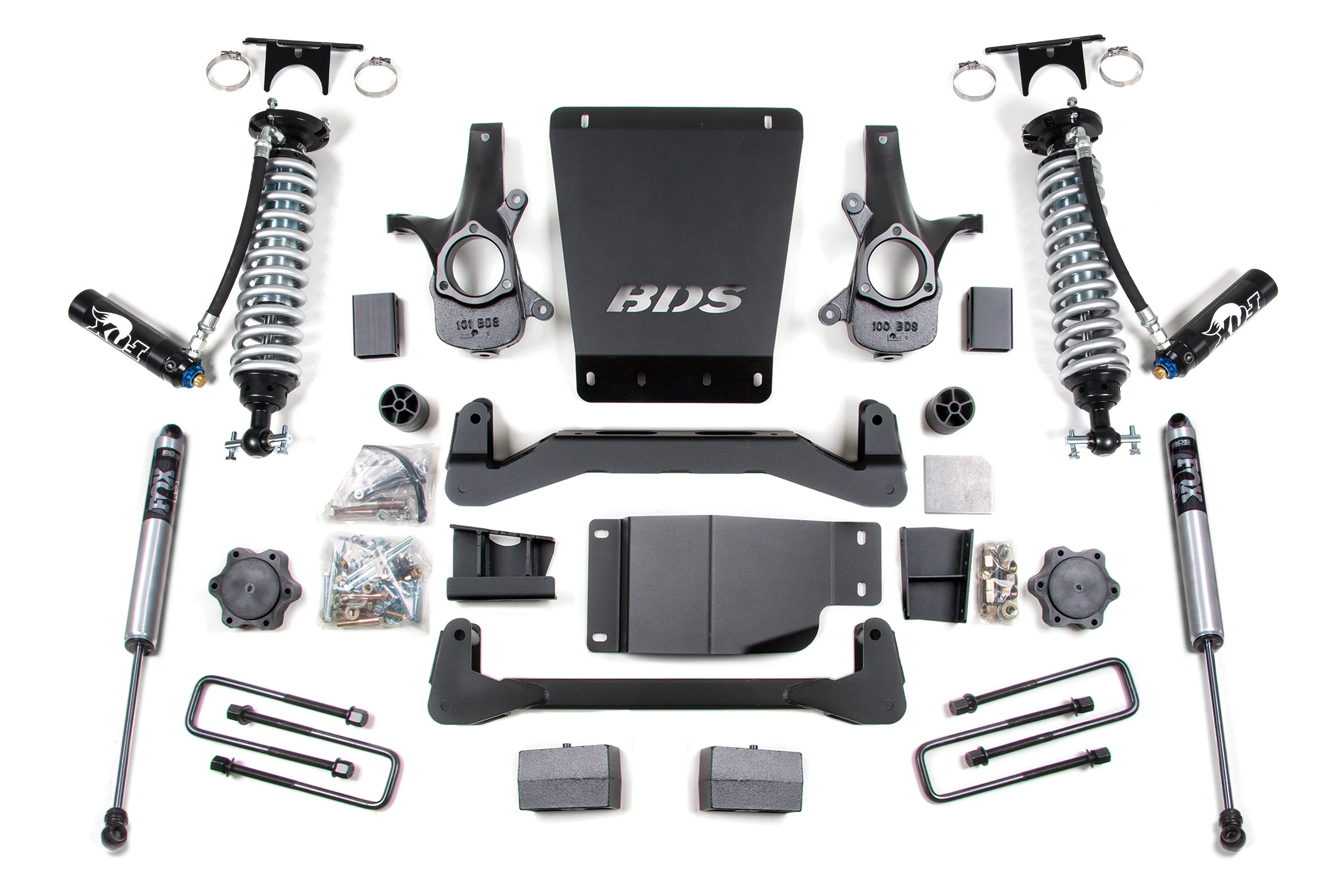 4 Inch Lift Kit | FOX 2.5 Coil-Over | Chevy Silverado or GMC Sierra 1500 (07-13) 4WD - Image 2