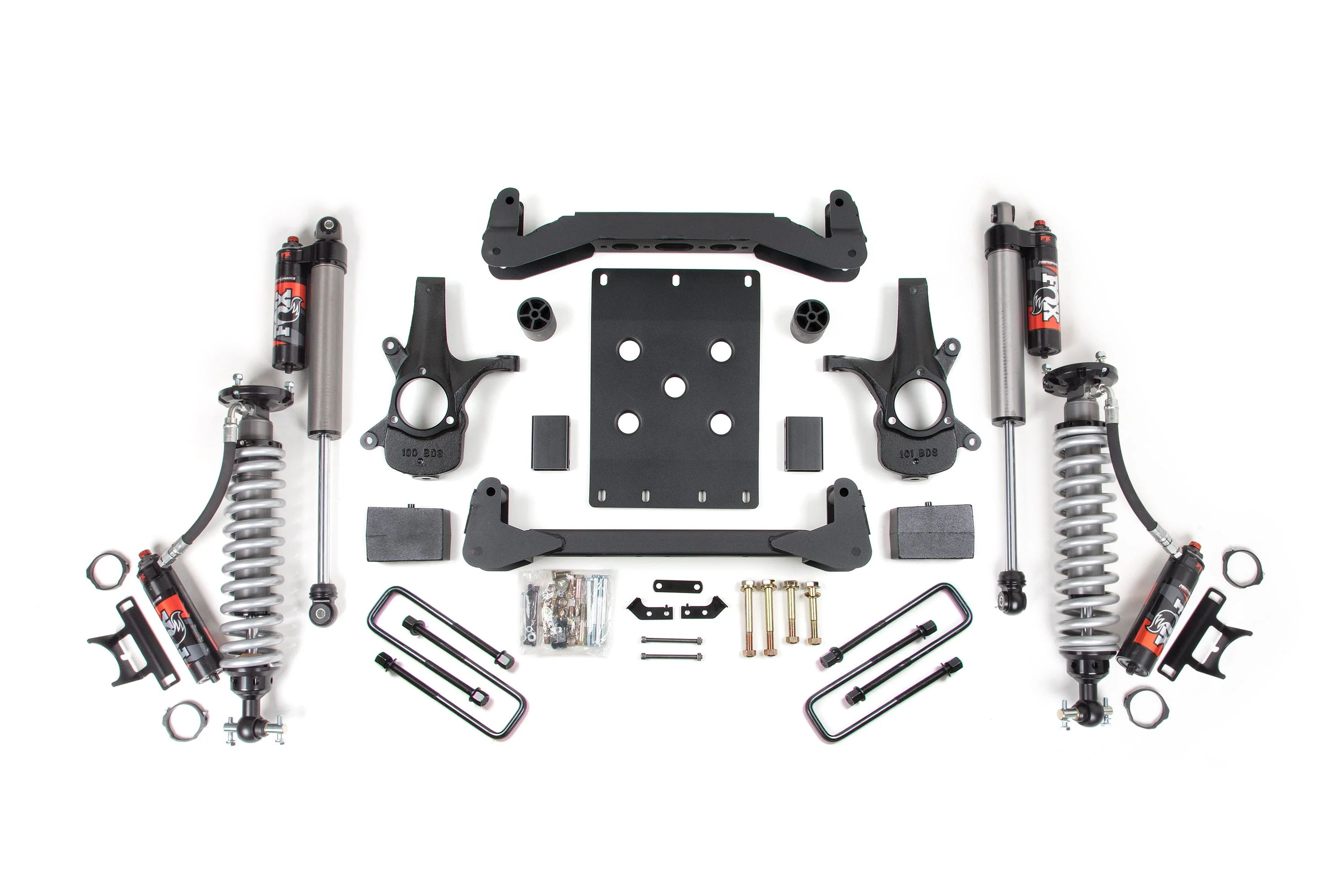 4 Inch Lift Kit | FOX Performance Elite Coil-Over | Chevy Silverado or GMC Sierra 1500 (07-13) 2WD - Image 4