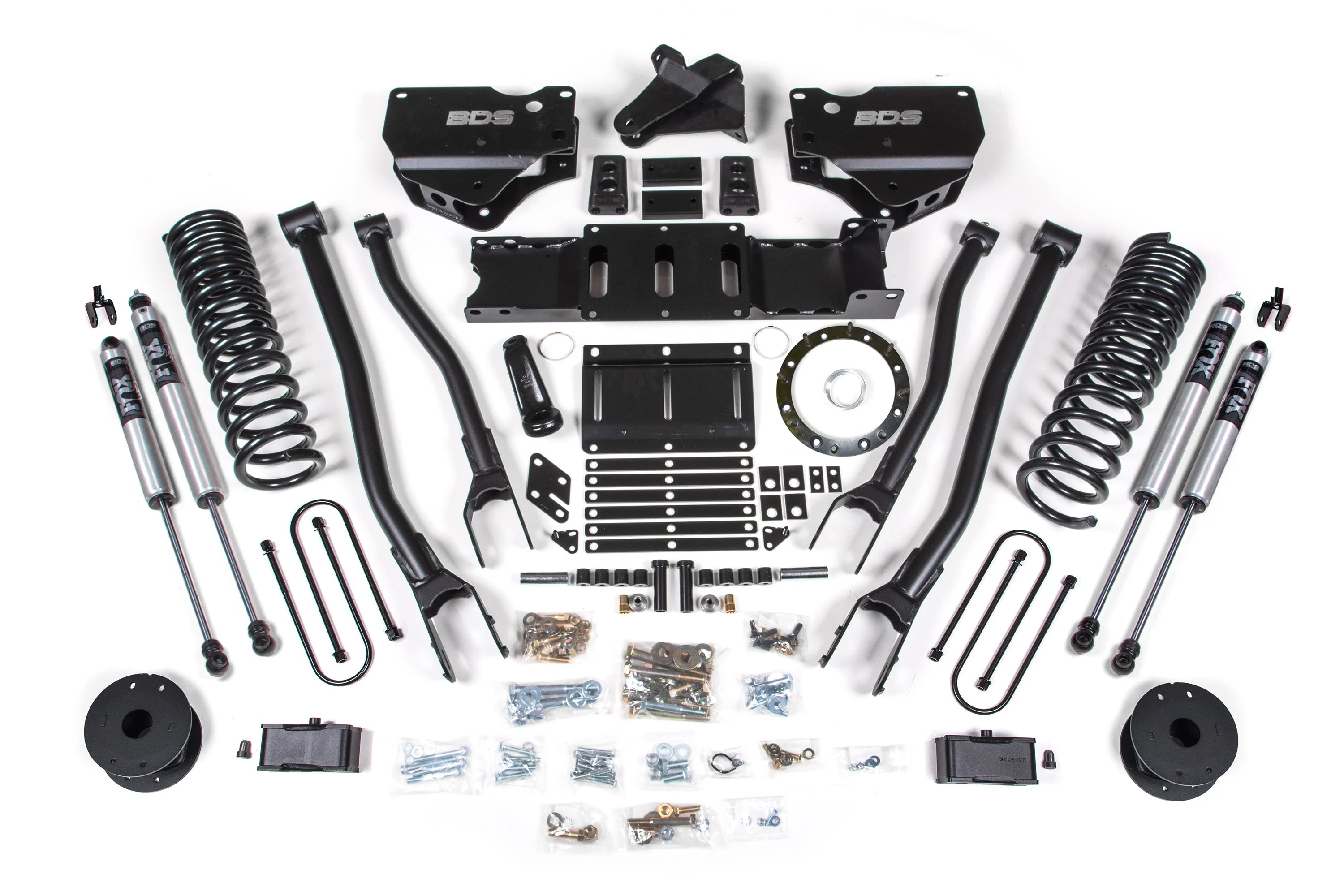 4 Inch Lift Kit w/ 4-Link | Ram 3500 w/ Rear Air Ride (19-24) 4WD | Diesel - Image 3