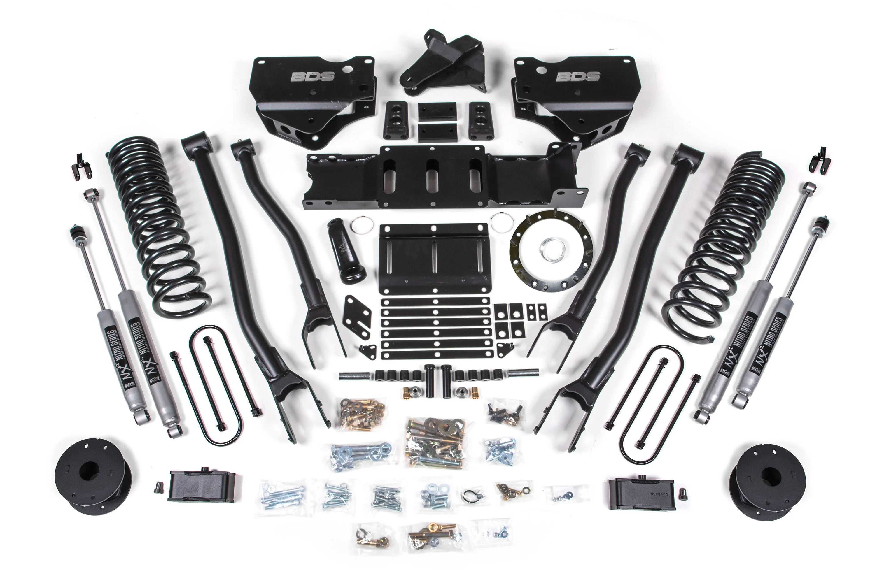 4 Inch Lift Kit w/ 4-Link | Ram 3500 w/ Rear Air Ride (19-24) 4WD | Diesel - Image 4