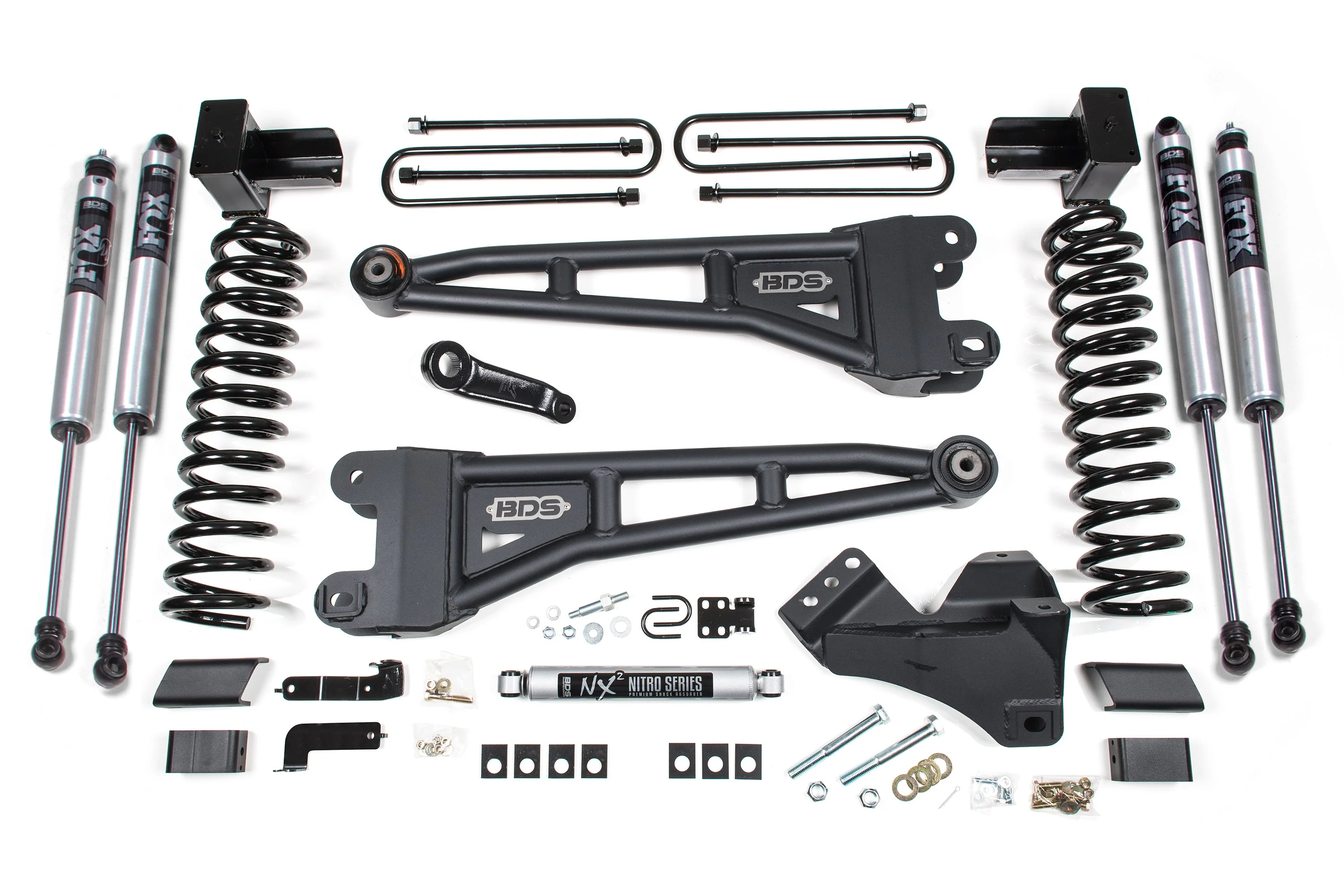 4 Inch Lift Kit w/ Radius Arm | Ford F350 Super Duty DRW (17-19) 4WD | Gas - Image 2