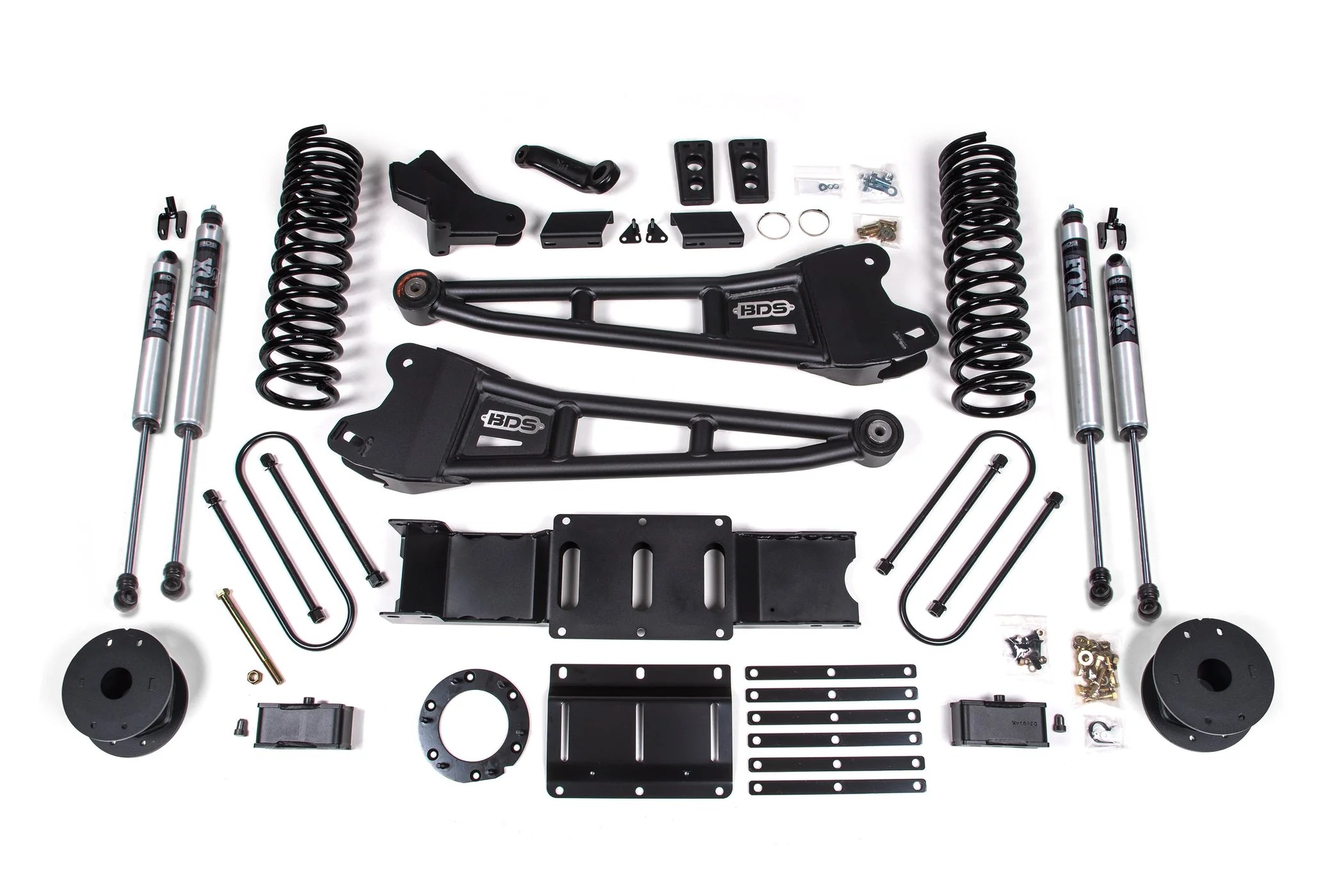 4 Inch Lift Kit w/ Radius Arm | Ram 3500 w/ Rear Air Ride (19-24) 4WD | Gas