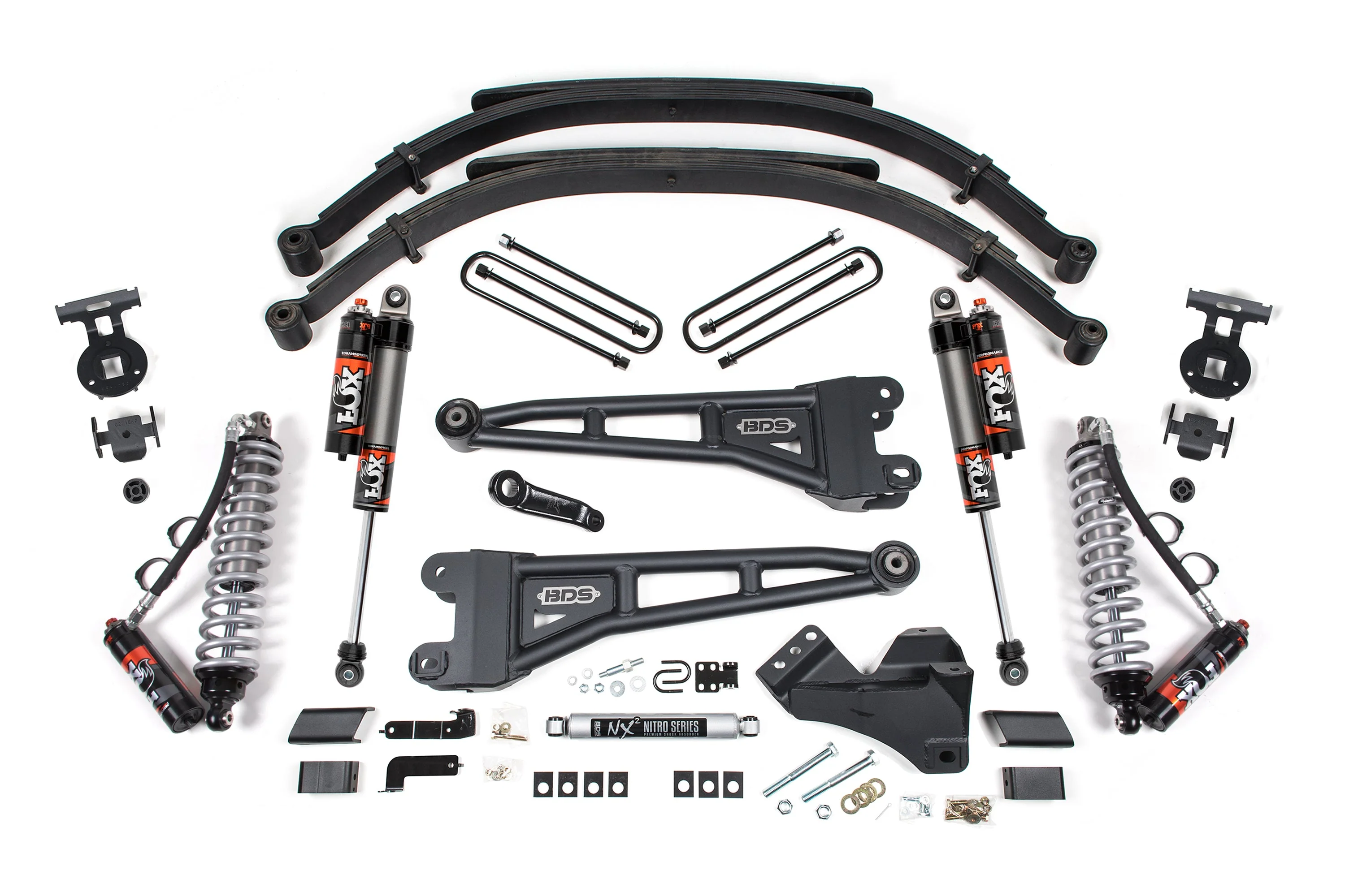 5 Inch Lift Kit w/ Radius Arm | FOX 2.5 Coil-Over Conversion - Performance Elite | Ford F250/F350 Super Duty (23-25) 4WD | Diesel - Image 5