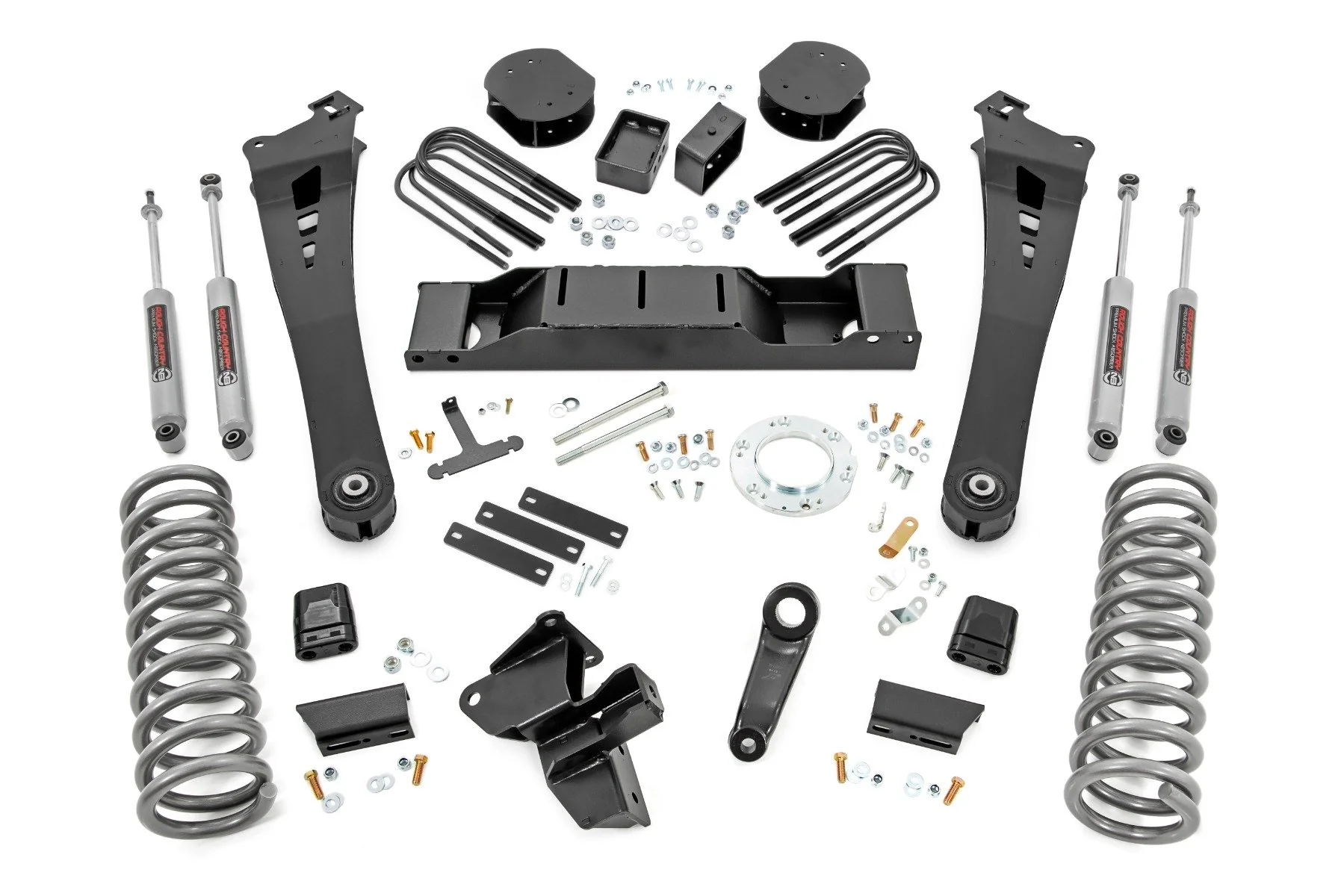 Rough Country 5" Lift Kit DRW OE Rear Air for Ram 3500 4WD 2020-2024 30930