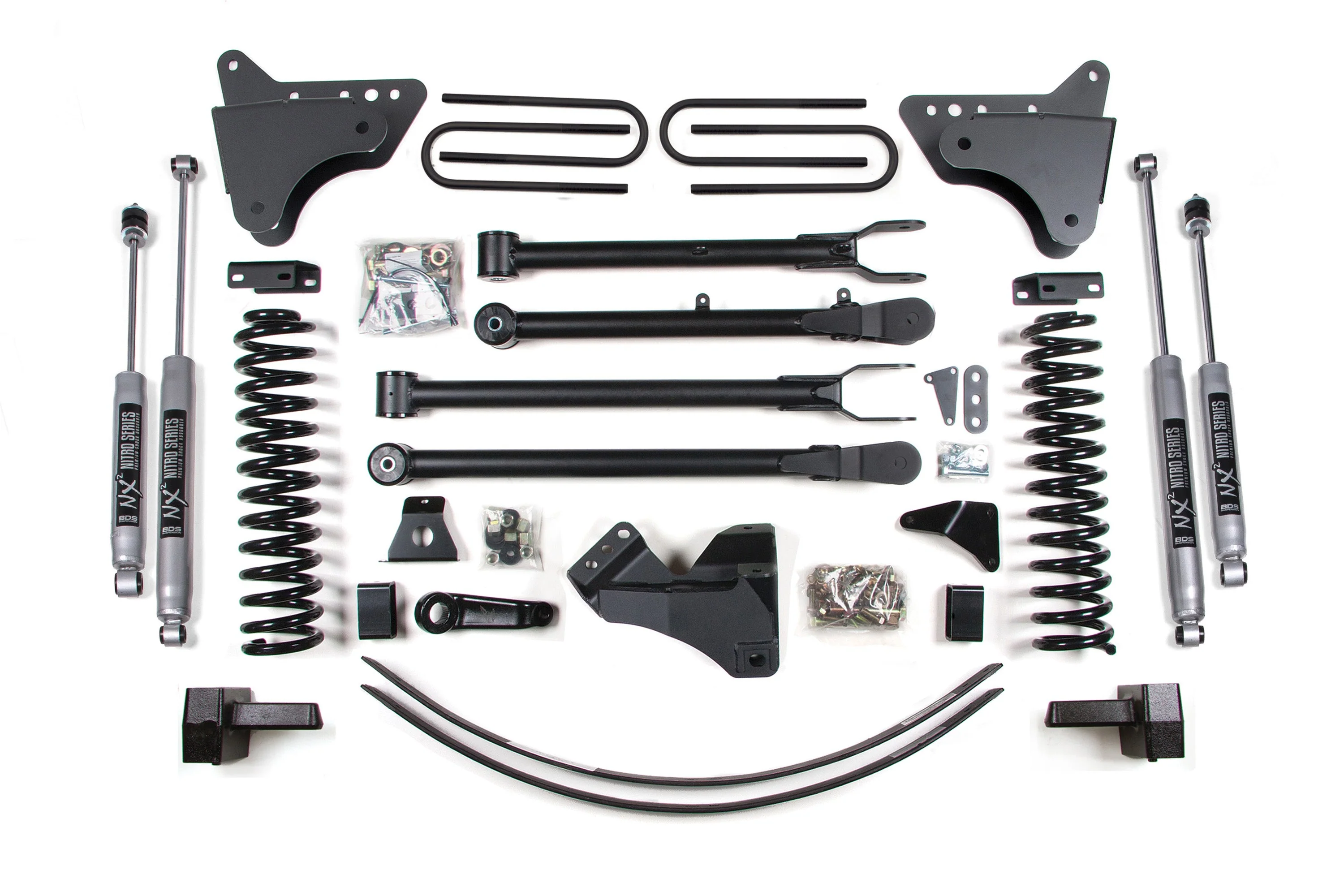 6 Inch Lift Kit w/ 4-Link | Ford F250/F350 Super Duty (05-07) 4WD | Gas - Image 3