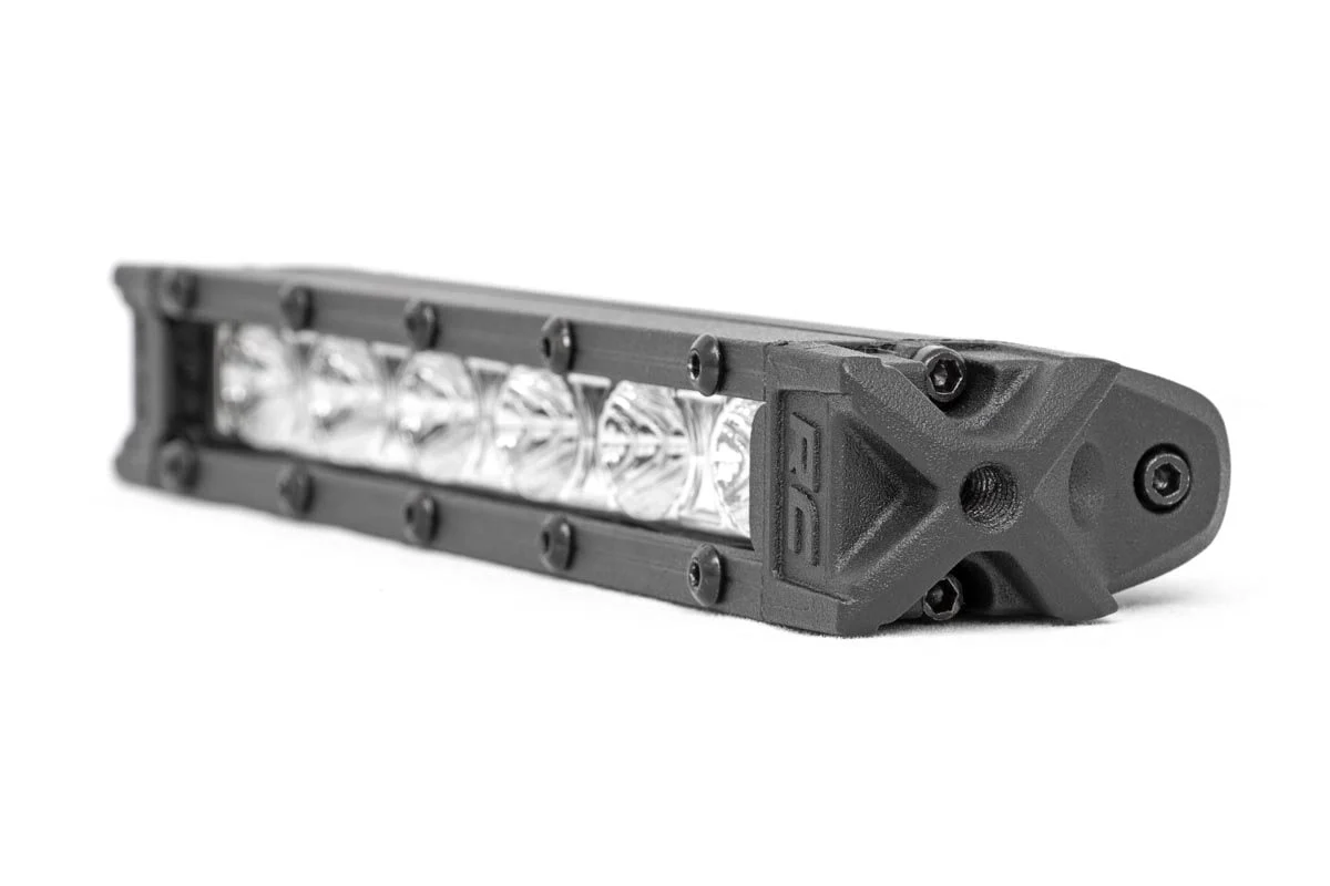Rough Country 6in Cree LED Light Bars Chrome Series by (Pair) 70406A - Image 3