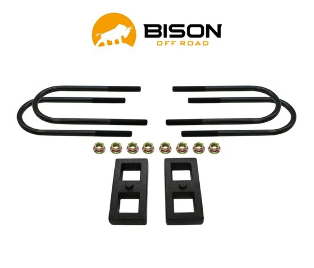 Bison Off Road 1" Rear Block Kit for Dodge Ram 1500 2WD/4WD 02-08 - Image 4