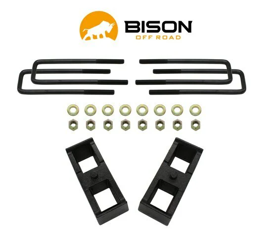 Bison Off Road 2.25" Rear Block Kit for Silverado/Sierra 1999-2024 - Image 7