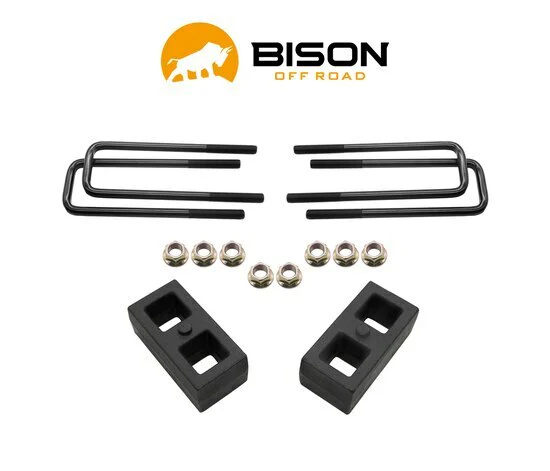 Bison Off Road 2" Rear Block Kit for Toyota Tundra / Tacoma 1995-2023 - Image 7