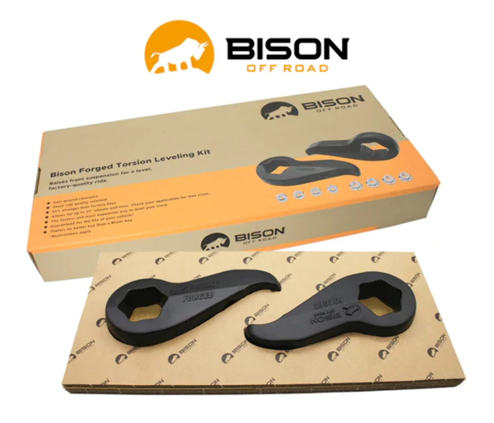 Bison Off Road Leveling Kit 1.5-2.5" W/Torsion Key Silverado/Sierra 2500HD 11-19 - Image 4