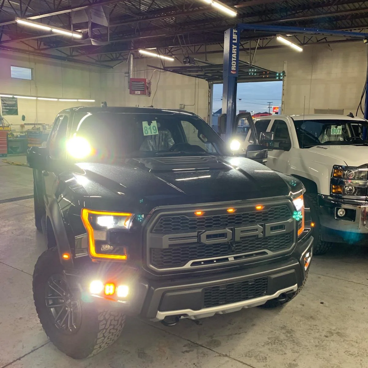 Code 4 LED Supply Ford Raptor A Pillar Brackets (C4-RAP-APBRK) - Image 3