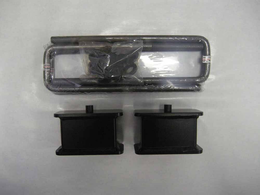 Chevy 1500 1" Rear Lift Blocks and U-Bolts Kit (6-lug)
