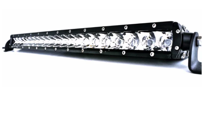 Code 4 LED Supply Clear Single Row Light Bars - 26 inch 120 watt