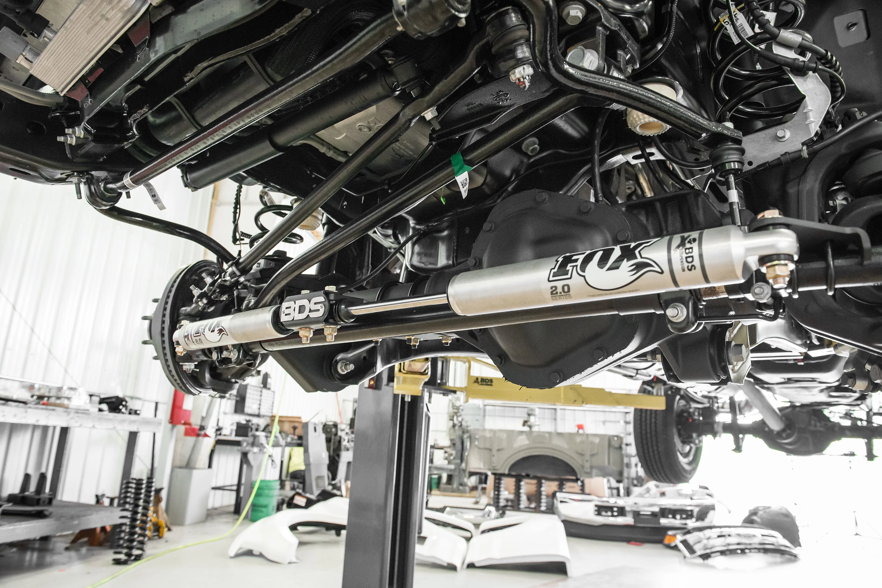 Dual Steering Stabilizer Kit w/ FOX 2.0 Performance Shocks | Fits 2.5-9 Inch Lift | Ford F250/F350 Super Duty (05-25) 4WD - Image 3