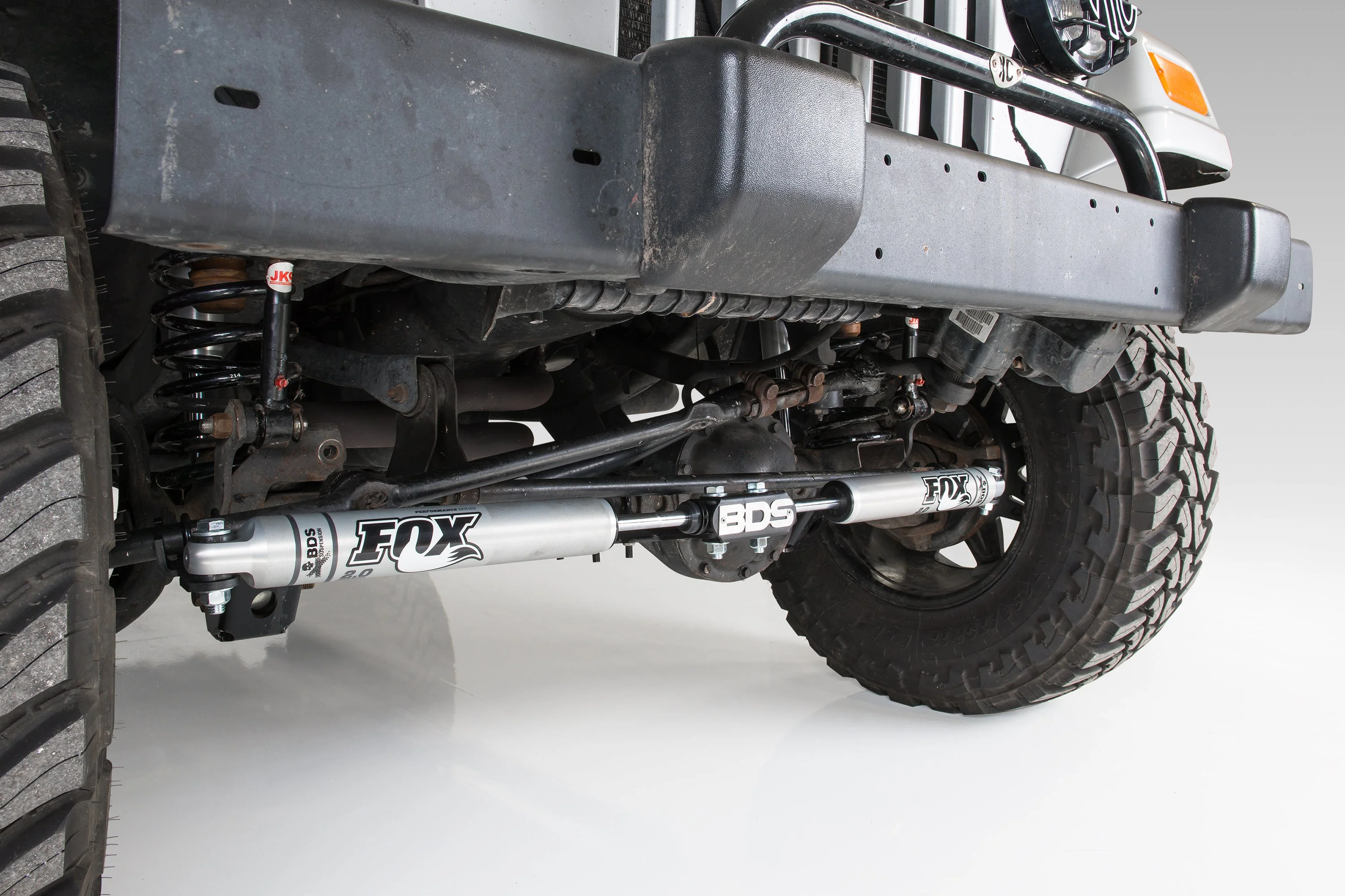 Dual Steering Stabilizer Kit w/ FOX 2.0 Performance Shocks | Jeep Wrangler TJ (97-06), Cherokee XJ (84-01), Grand Cherokee ZJ (93-98) - Image 3