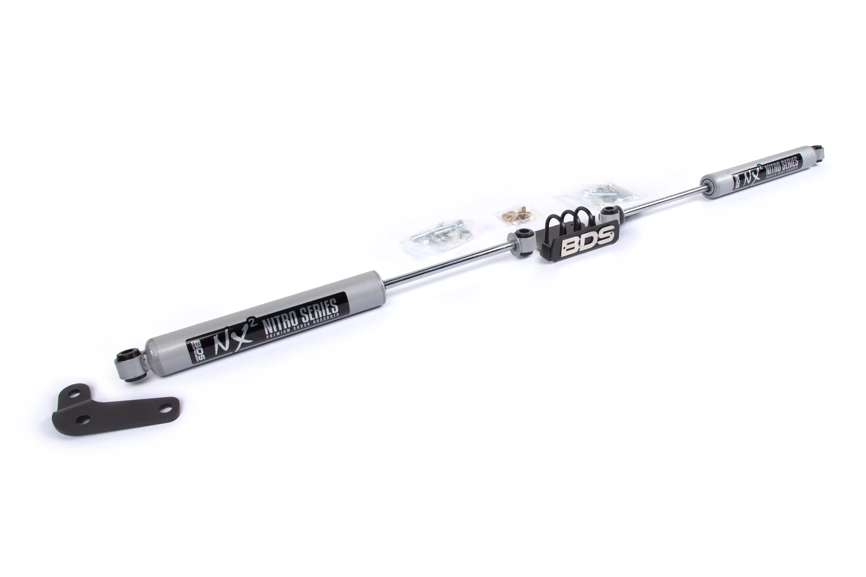 Dual Steering Stabilizer Kit w/ NX2 Shocks | Ford F250/F350 Super Duty (99-04) 4WD - Image 2