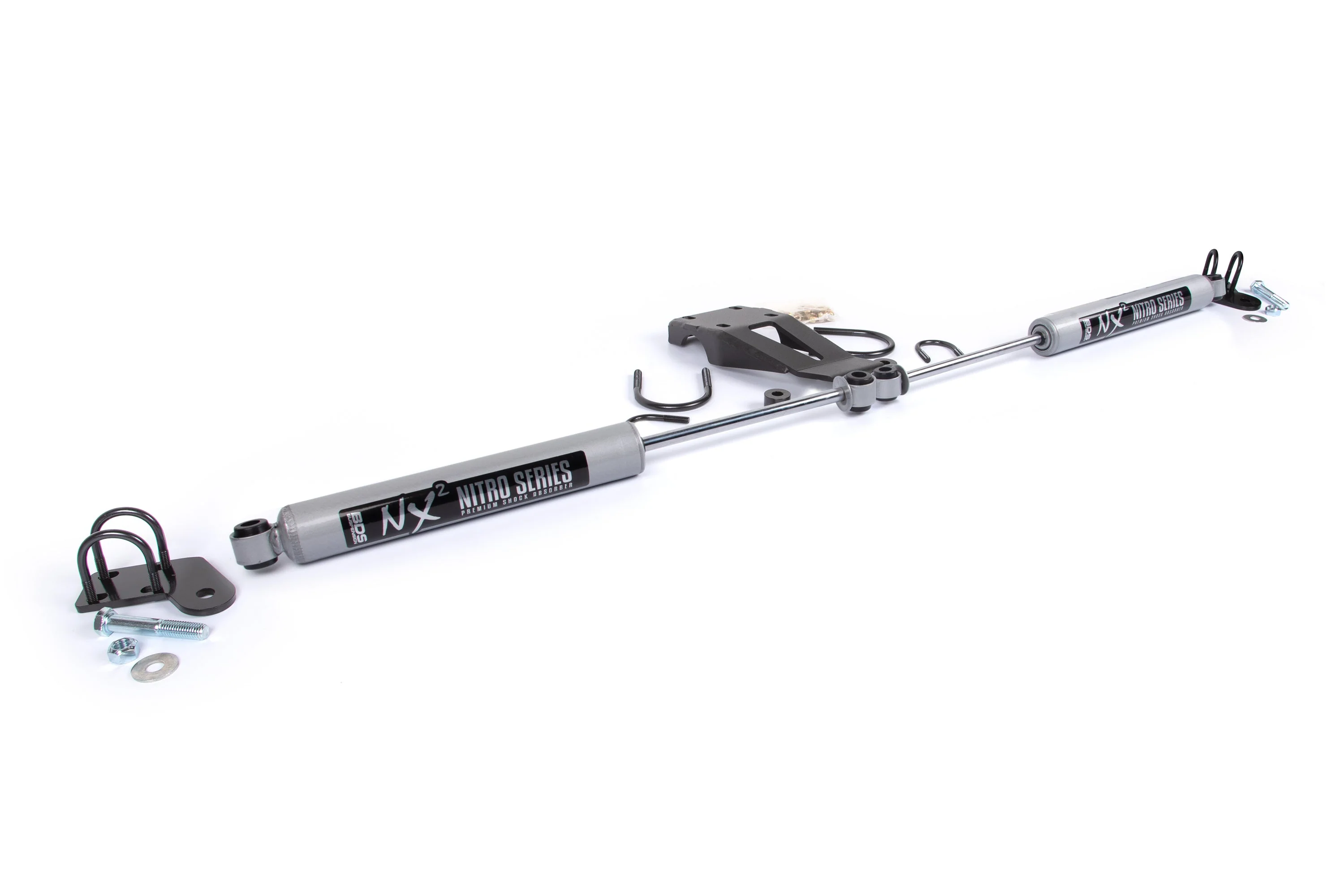 Dual Steering Stabilizer Kit w/ NX2 Shocks | Jeep Grand Cherokee WJ (99-04) - Image 2