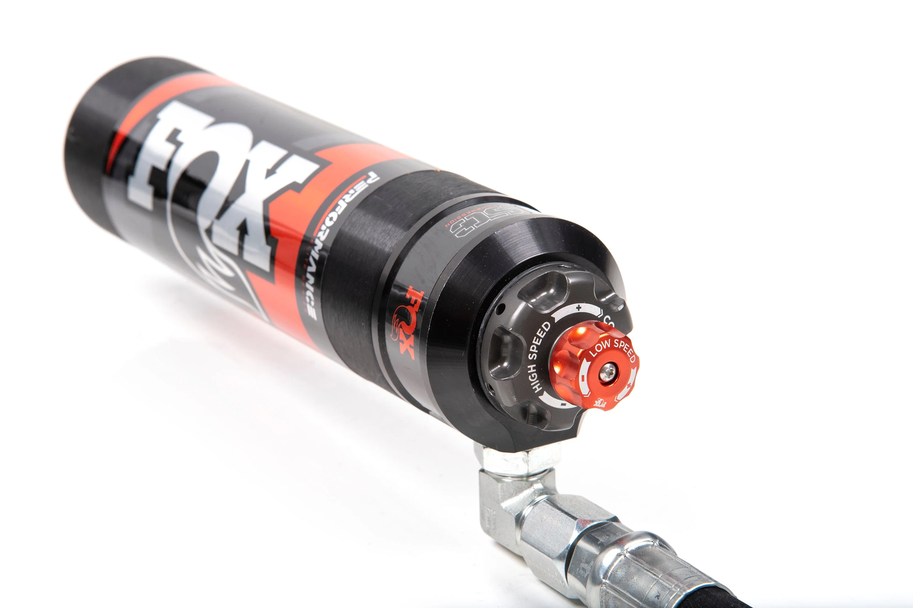 FOX 2.5 Coil-Over Shocks w/ DSC Reservoir Adjuster | 4 Inch Lift | Performance Elite Series | Ford F150 (15-25) 4WD - Image 4
