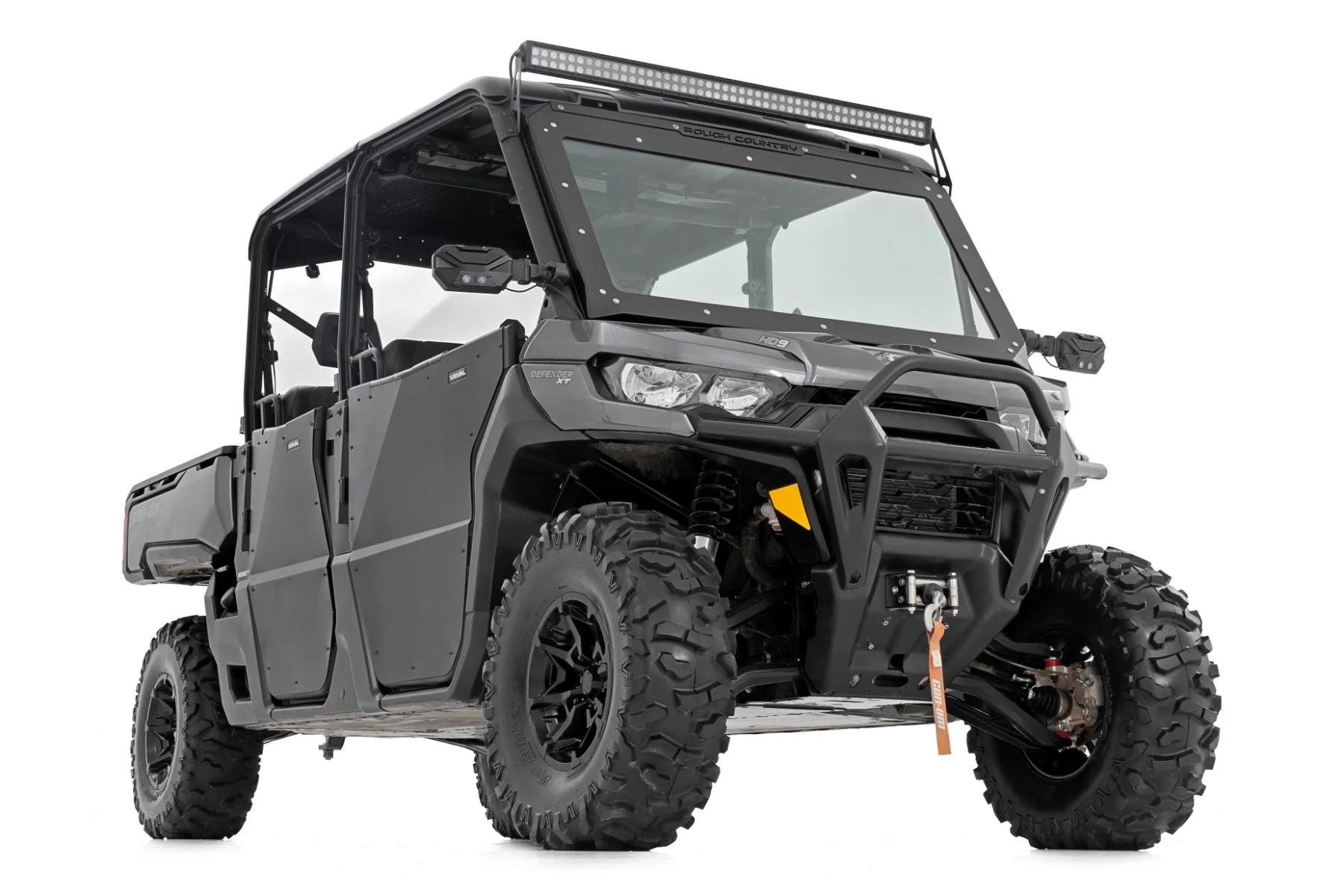 Rough Country High Clearance Control Arms w/ 2" Offset | Can-Am Defender HD 5/HD 8/HD 9/HD 10 97041BLK - Image 2