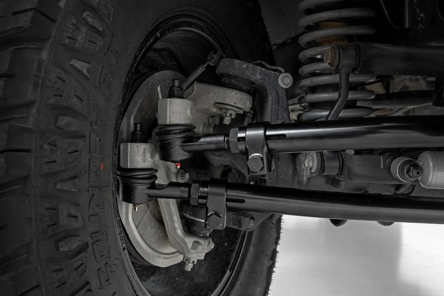 Rough Country High Steer Kit w/ N3 Steering Stabilizer for Jeep Gladiator JT/Wrangler JL 18-24 10663 - Image 4