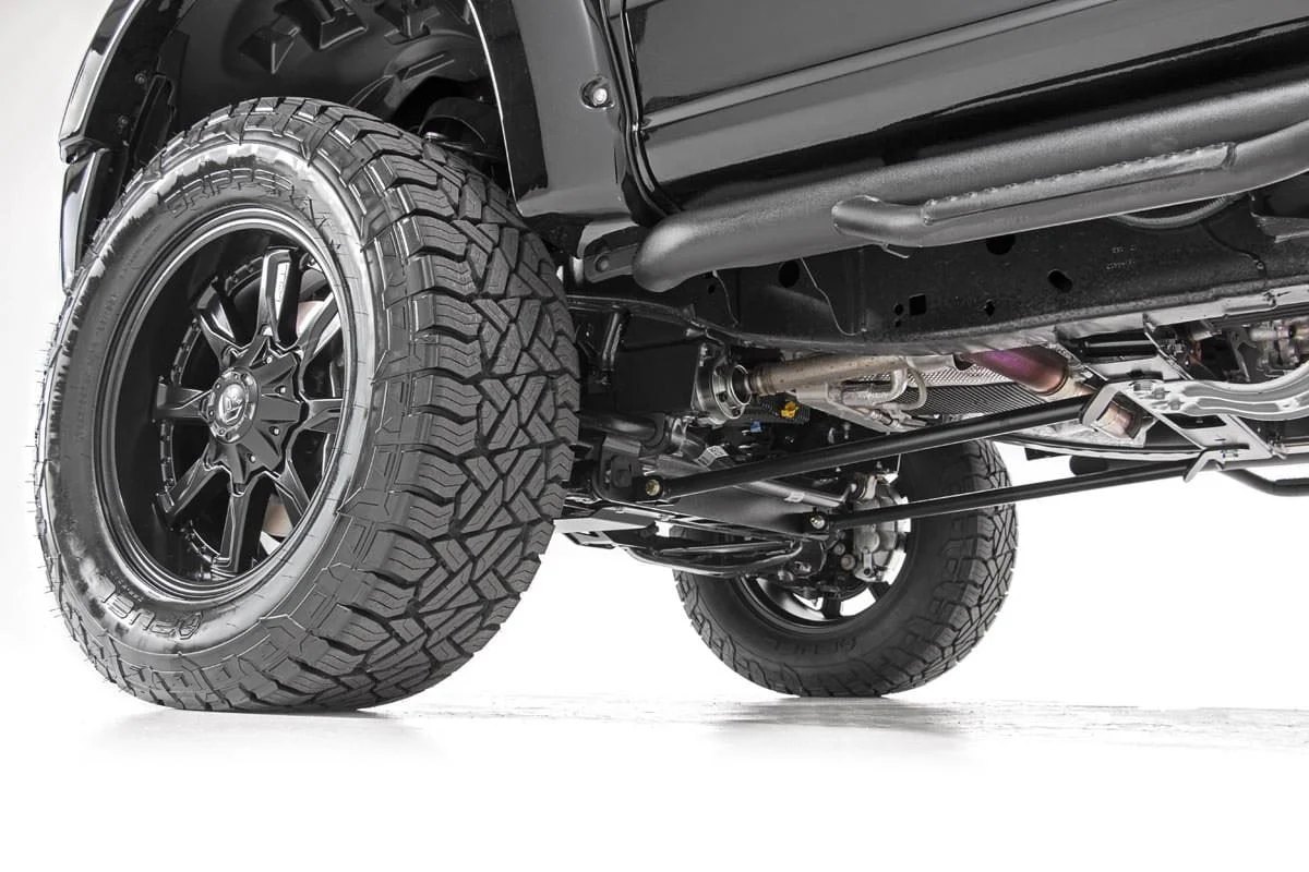 Rough Country Kicker Bar Kit 4-6" Lift Ford F150 4WD 2015-2020 - 1557BOX6 - Image 2