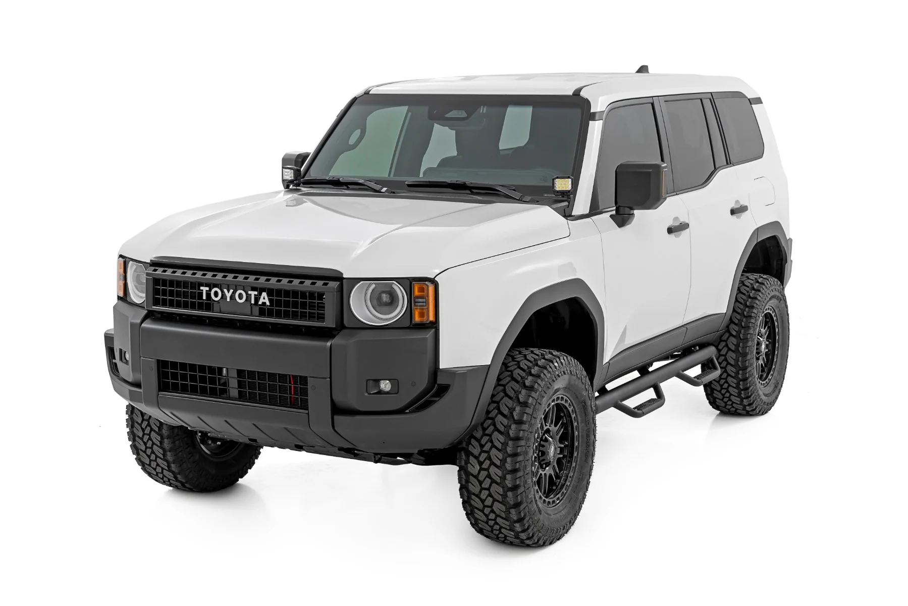 Rough Country LED Light Kit Ditch Mount 2" Spectrum Pair Spot for Toyota Land Cruiser 24-25 72118 - Image 4