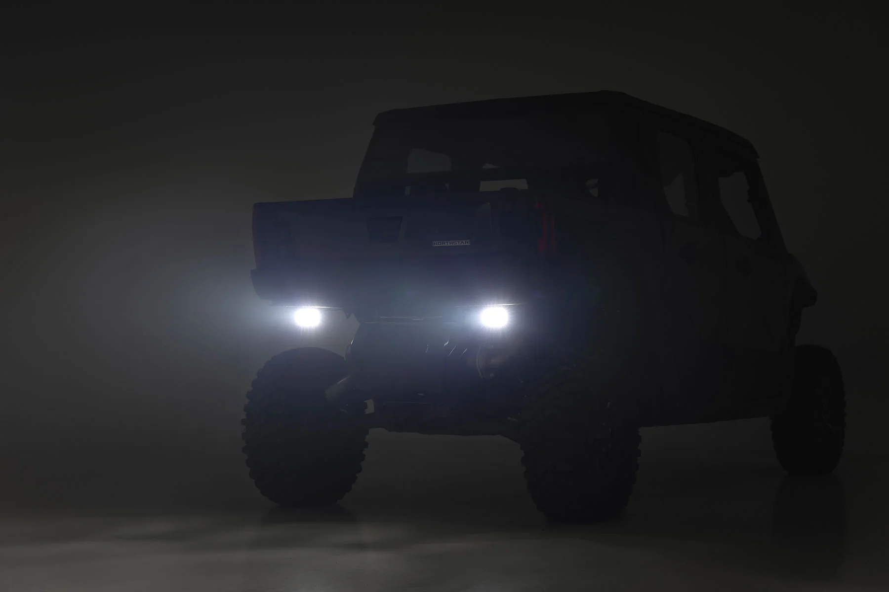 Rough Country LED Light Under Bed Mount 2" Black Pair Flood for Polaris XPEDITION ADV 5 93188 - Image 6