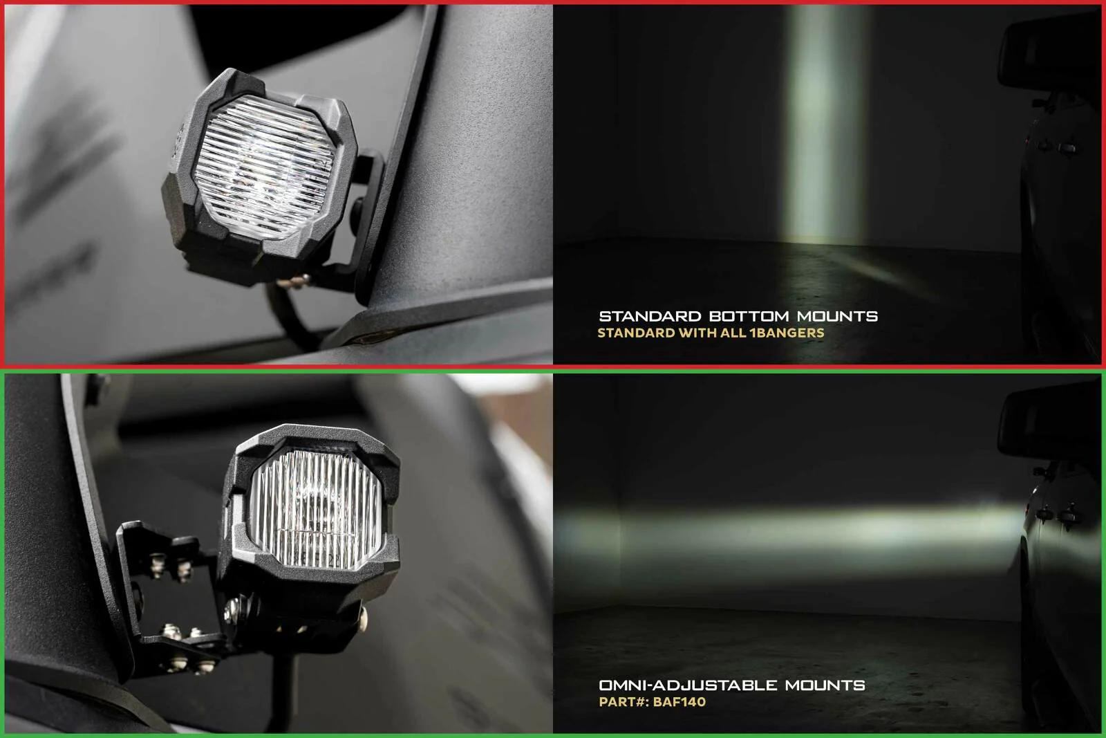 Morimoto 1Banger Mounts: Omni-Adjustable (Set) - Image 5