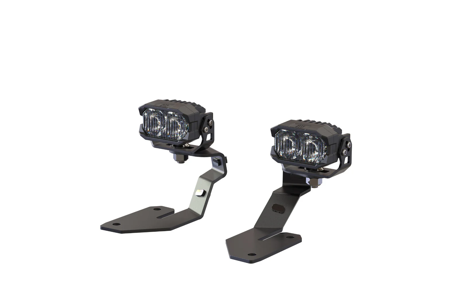 Morimoto 2Banger Ditch Light Kit: 03-10 Cayenne (NCS White SAE Wide Beam)