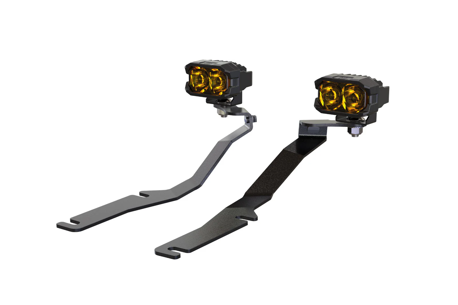 Morimoto 2Banger Drift Light Kit: 08-23 Dodge Challenger (HXB Yellow Flood Beam)