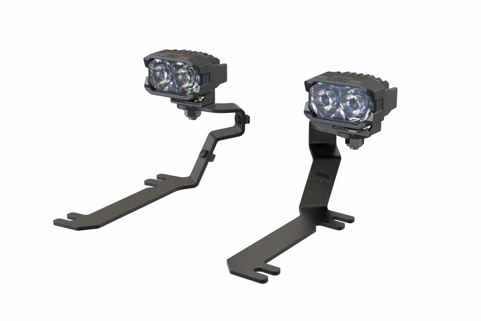 Morimoto 2Banger Drift Light Kit: 15-17 Ford Mustang (HXB White Spot Beam)