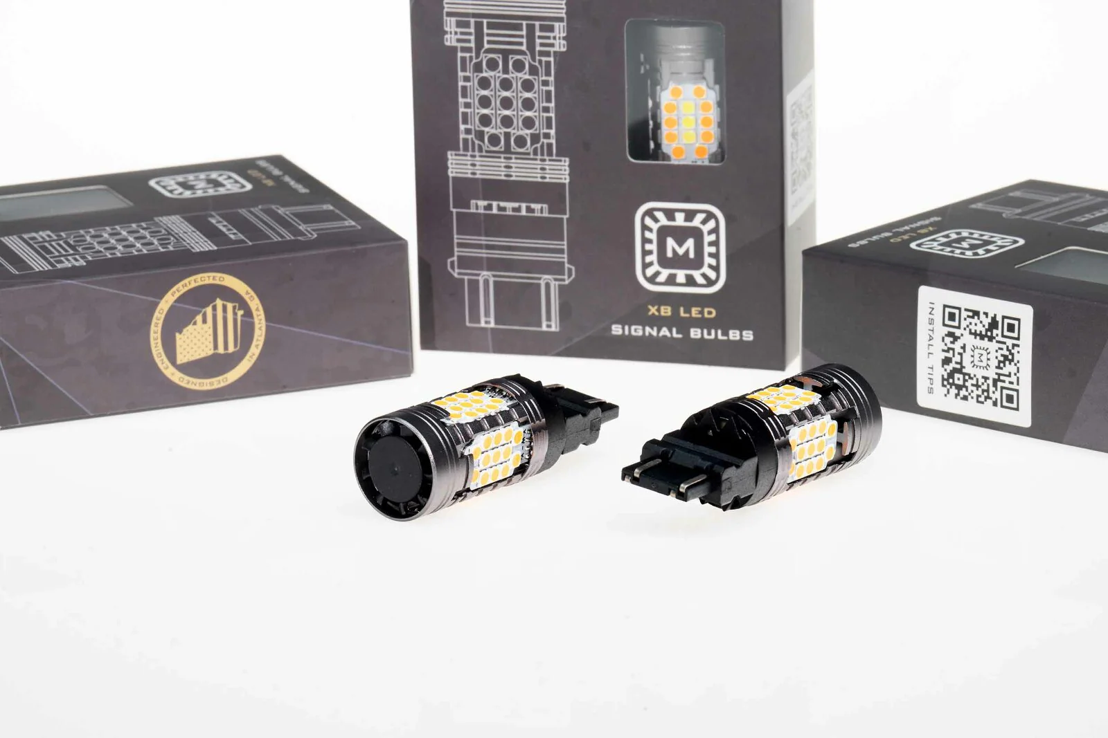 Morimoto 4257 XB LED Bulbs (Amber, Set)