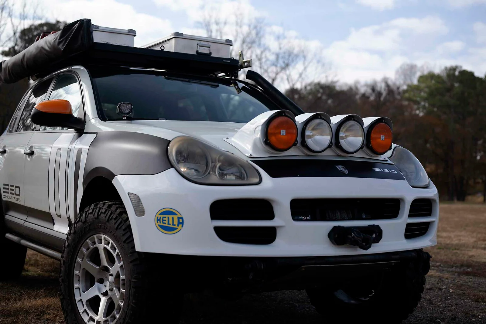 Morimoto 4Banger Ditch Light Kit: 03-10 Cayenne (NCS Yellow Flood Beam) - Image 7