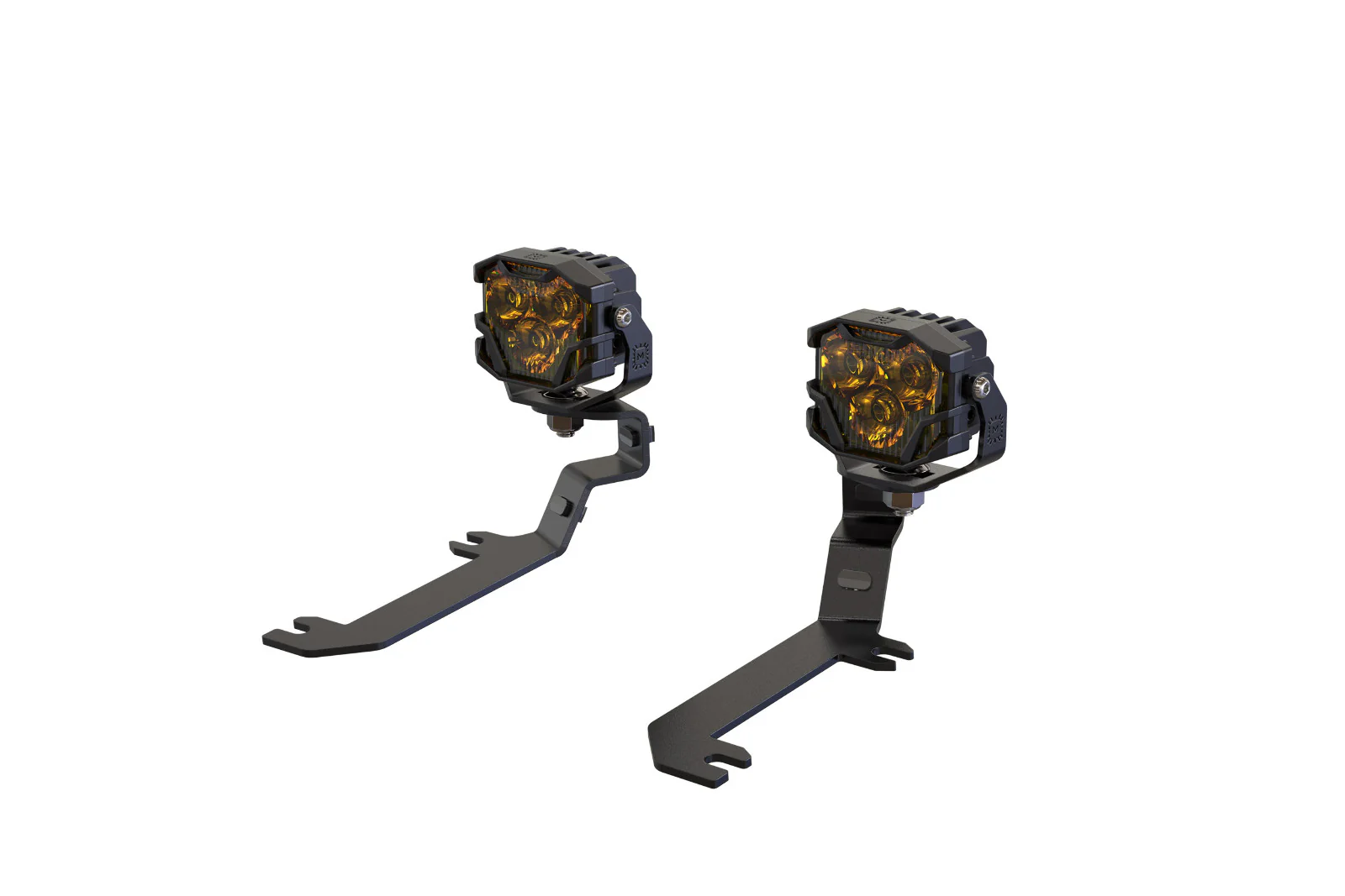 Morimoto 4Banger Ditch Light Kit: 2019+ Silverado 1500 (NCS White Flood Beam)
