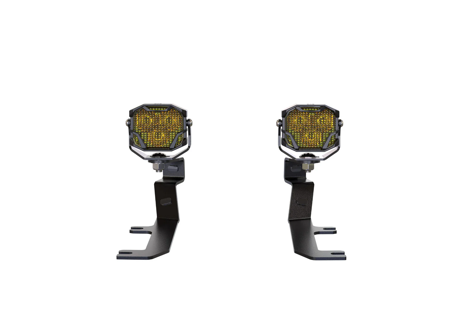 Morimoto 4Banger Ditch Light Kit: 2020+ Sierra HD (NCS White SAE Wide Beam) - Image 2