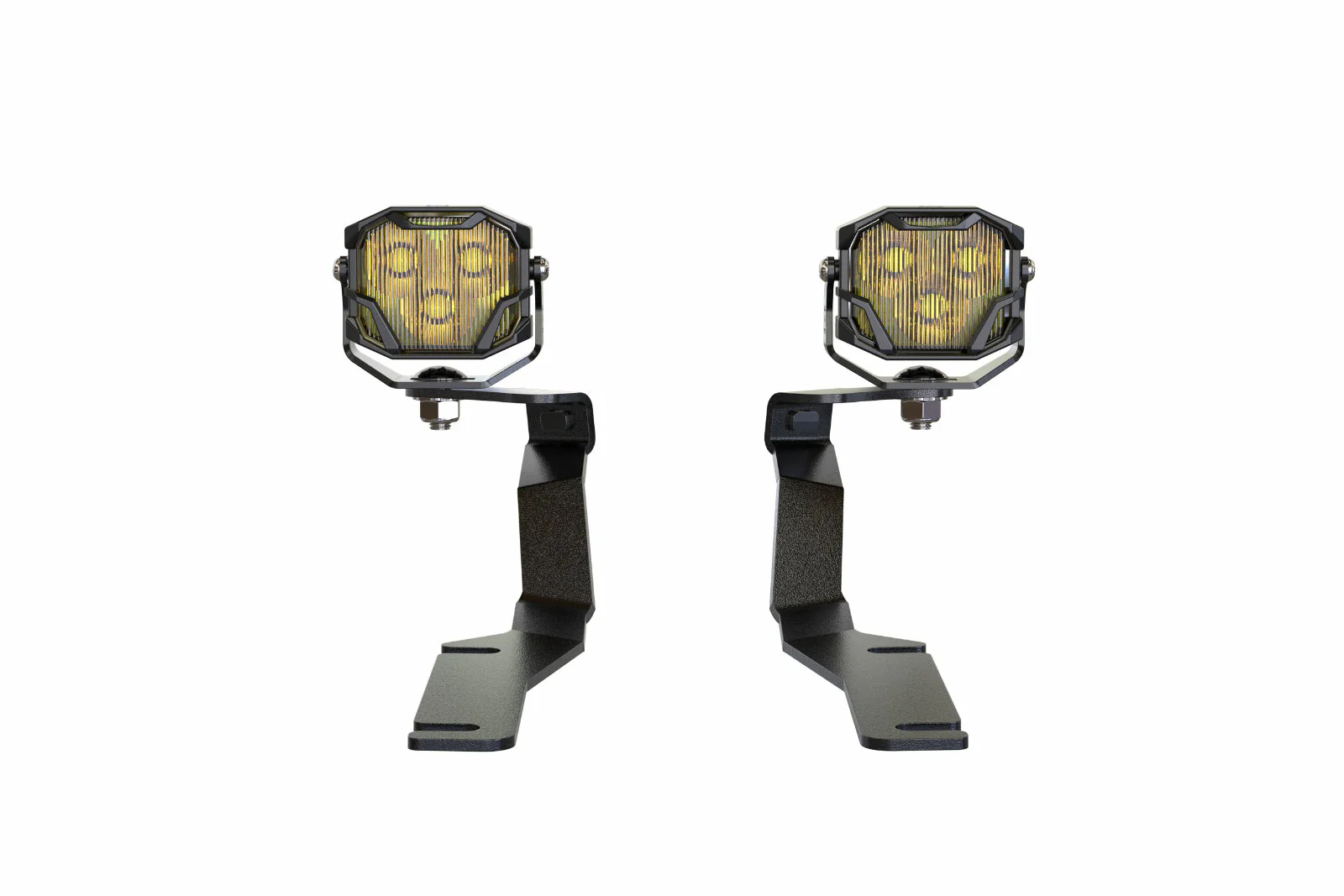 Morimoto 4Banger Drift Light Kit: 08-23 Dodge Challenger (HXB Yellow Spot Beam) - Image 2
