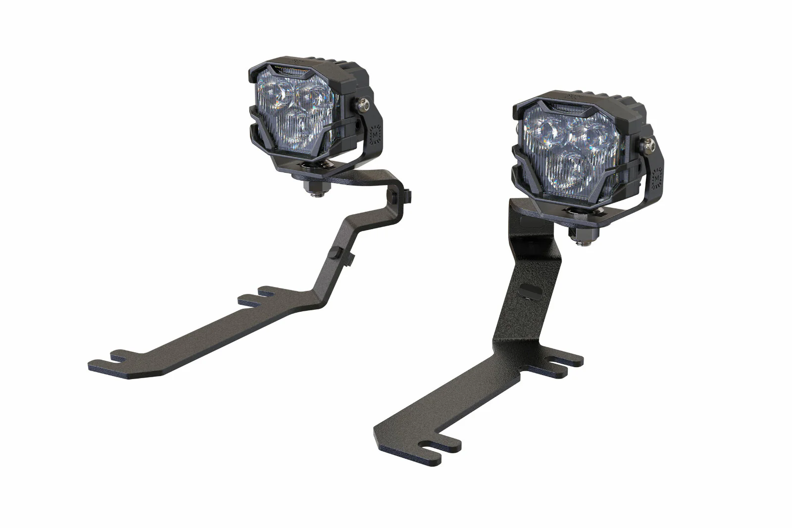 Morimoto 4Banger Drift Light Kit: 15-17 Ford Mustang (HXB White SAE Wide Beam)