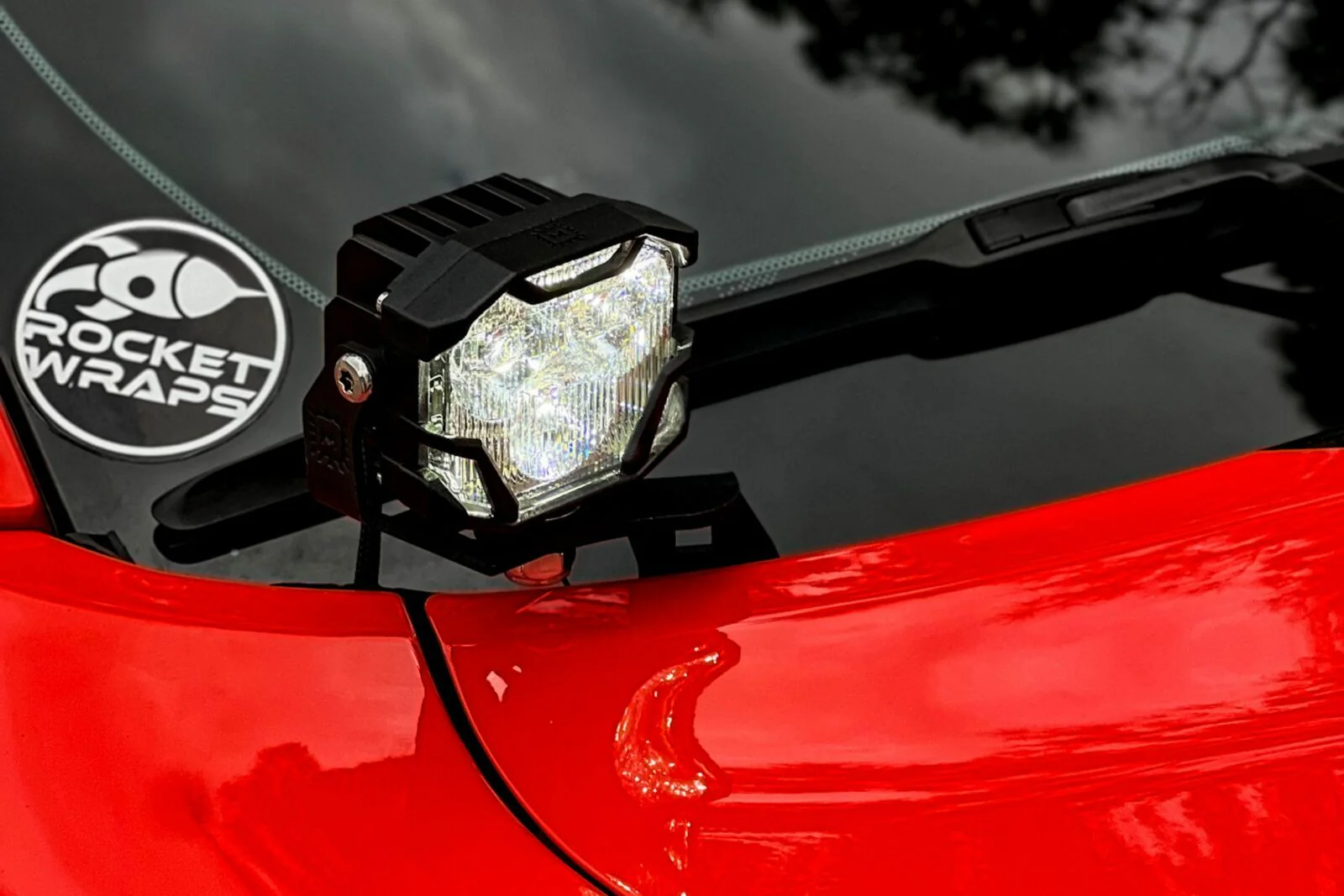 Morimoto 4Banger Drift Light Kit: 15-23 Dodge Charger (HXB Yellow Spot Beam) - Image 9