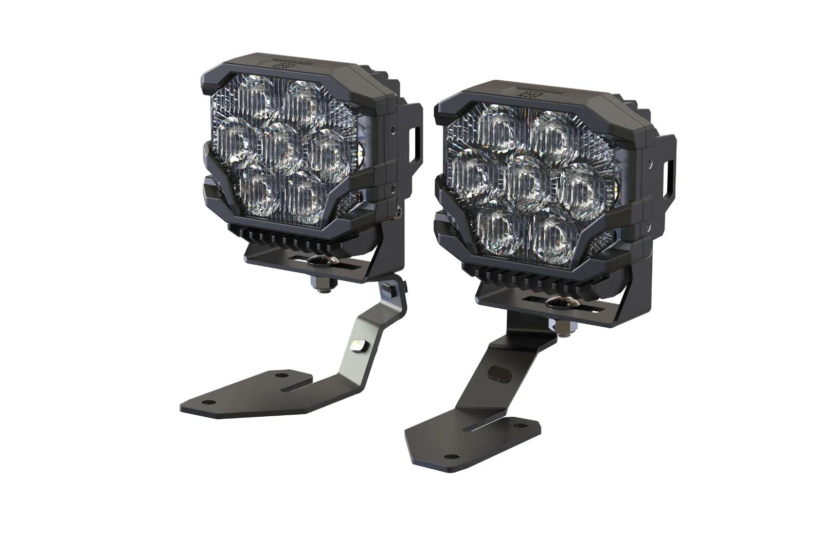 Morimoto BigBanger Ditch Light Kit: 03-10 Cayenne (HXB Yellow Spot Beam)