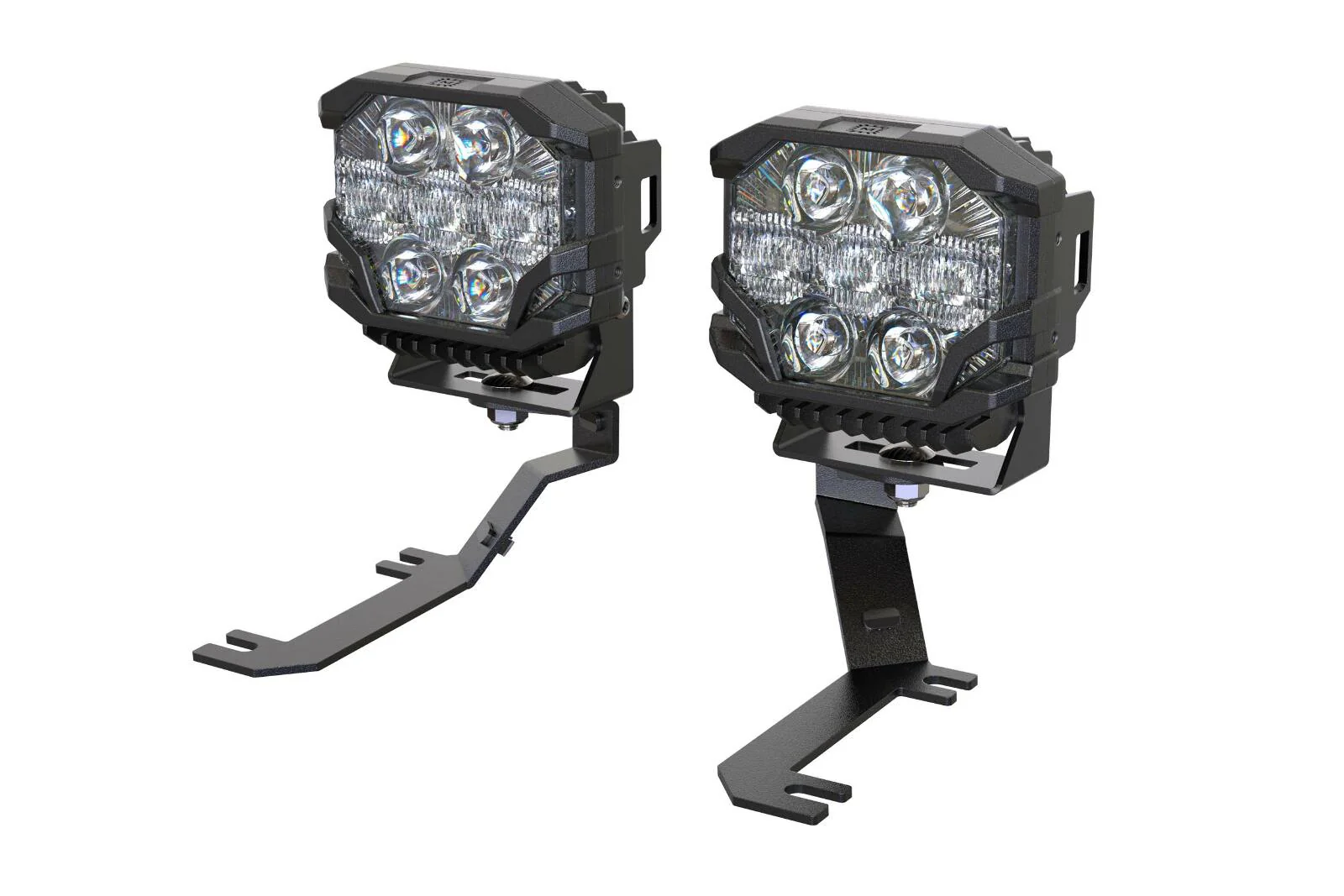 Morimoto BigBanger Ditch Light Kit: 2019+ Sierra 1500 (NCS White Combo Beam)