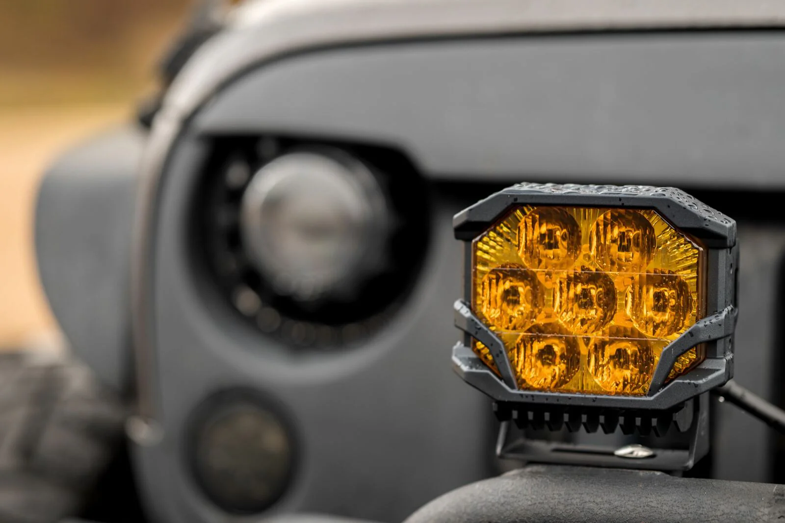 Morimoto BigBanger HXB LED Pod (Combo / Yellow / Each) - Image 7