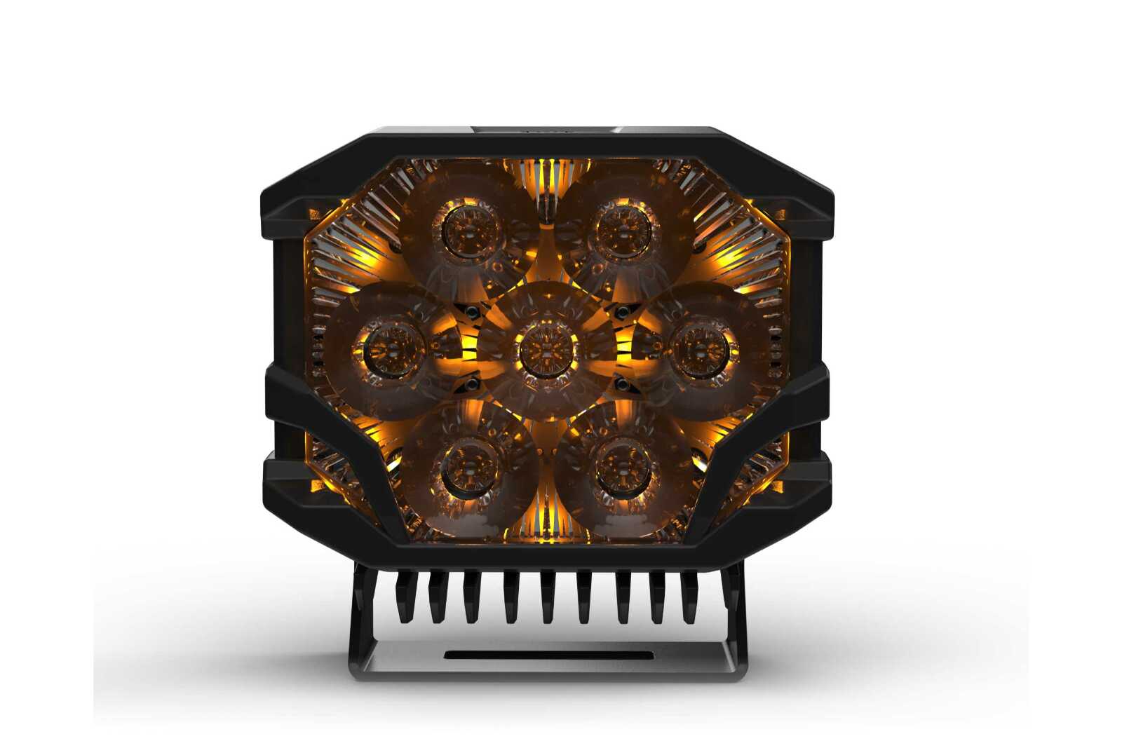Morimoto BigBanger HXB LED Pod (Spot / Yellow / Each) - Image 2