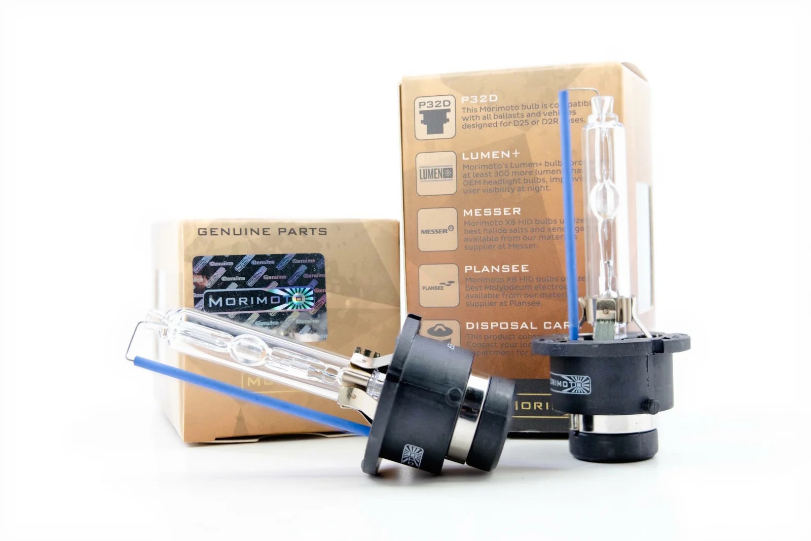 Morimoto D2S XB 5800K 55w HID Bulbs (Pair) - Image 3