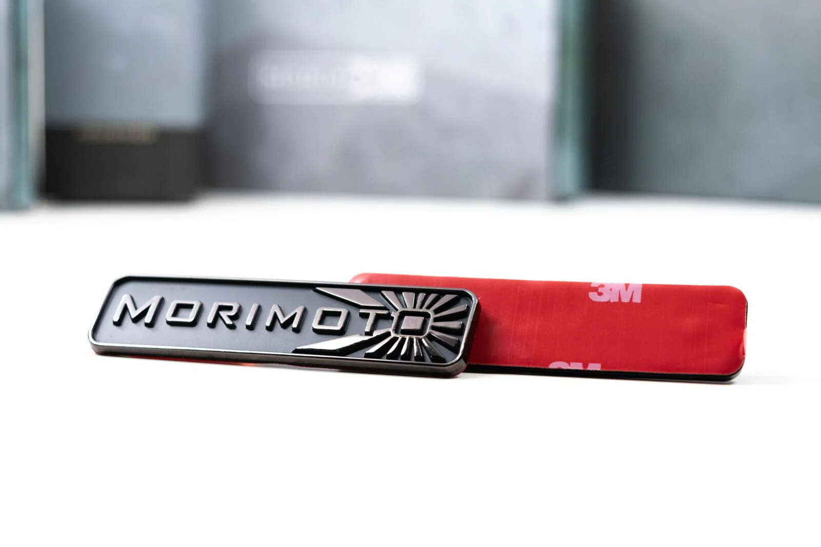 Morimoto GTR Lighting Badge Morimoto (Black Chrome)
