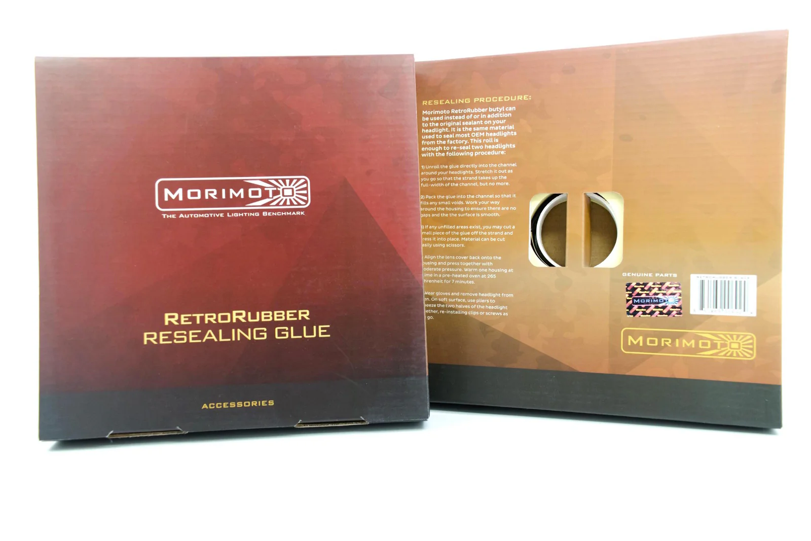 Morimoto GTR Lighting Butyl RetroRubber (Black)