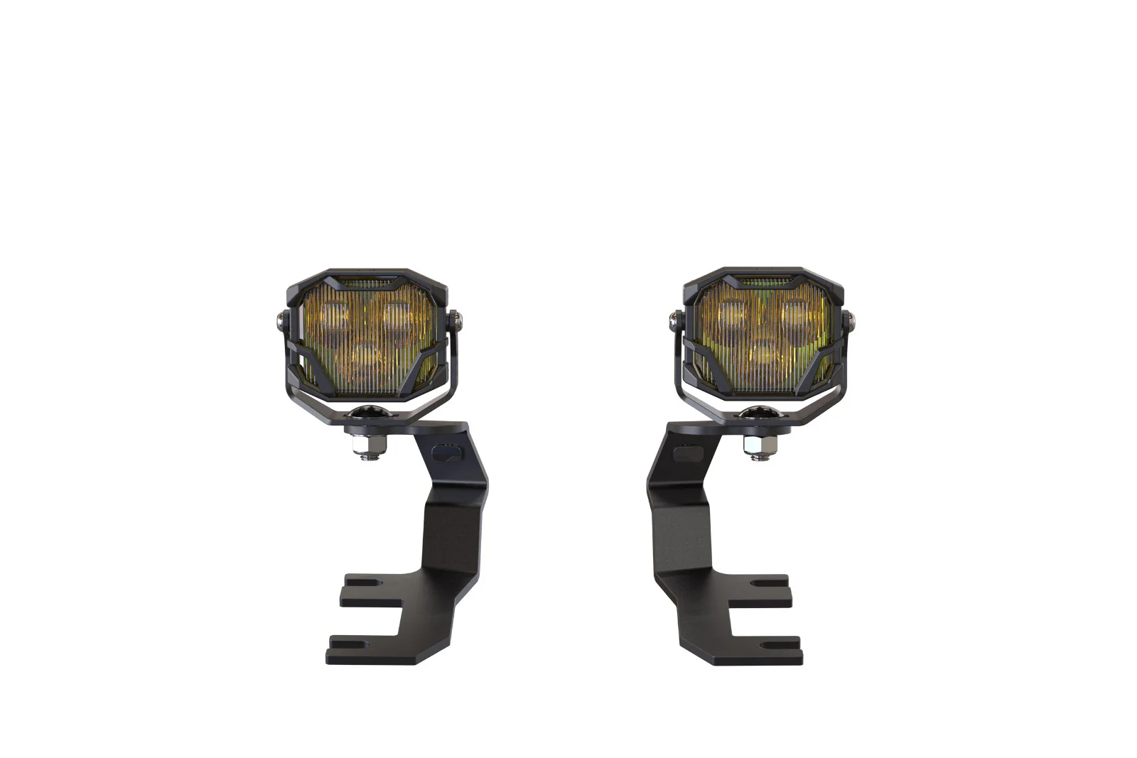 Morimoto GTR Lighting Morimoto 4Banger Ditch Light Kit 15+ Canyon (HXB Yellow Fl - Image 2