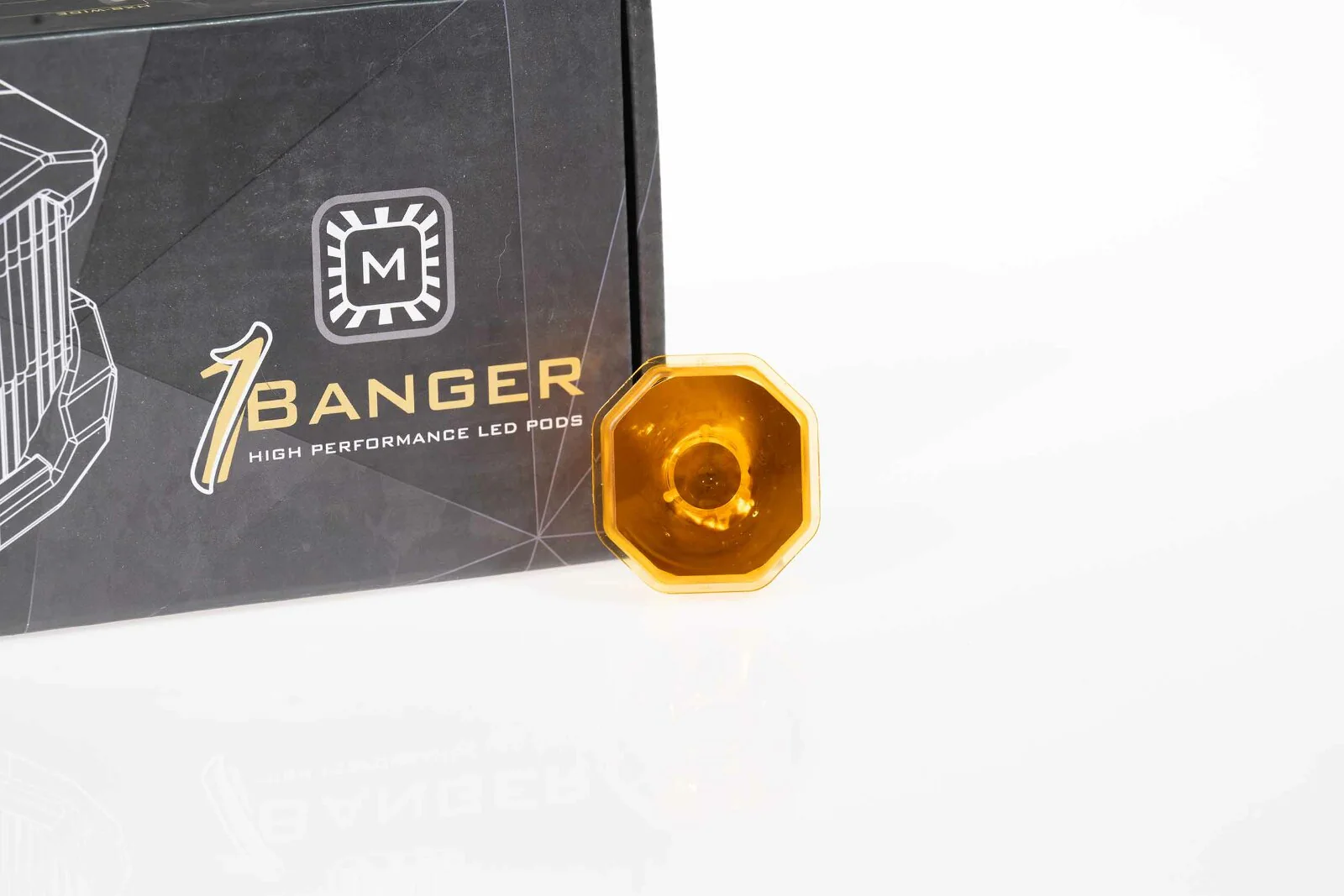 Morimoto Lens Only 1Banger (Yellow, Spot, Each)