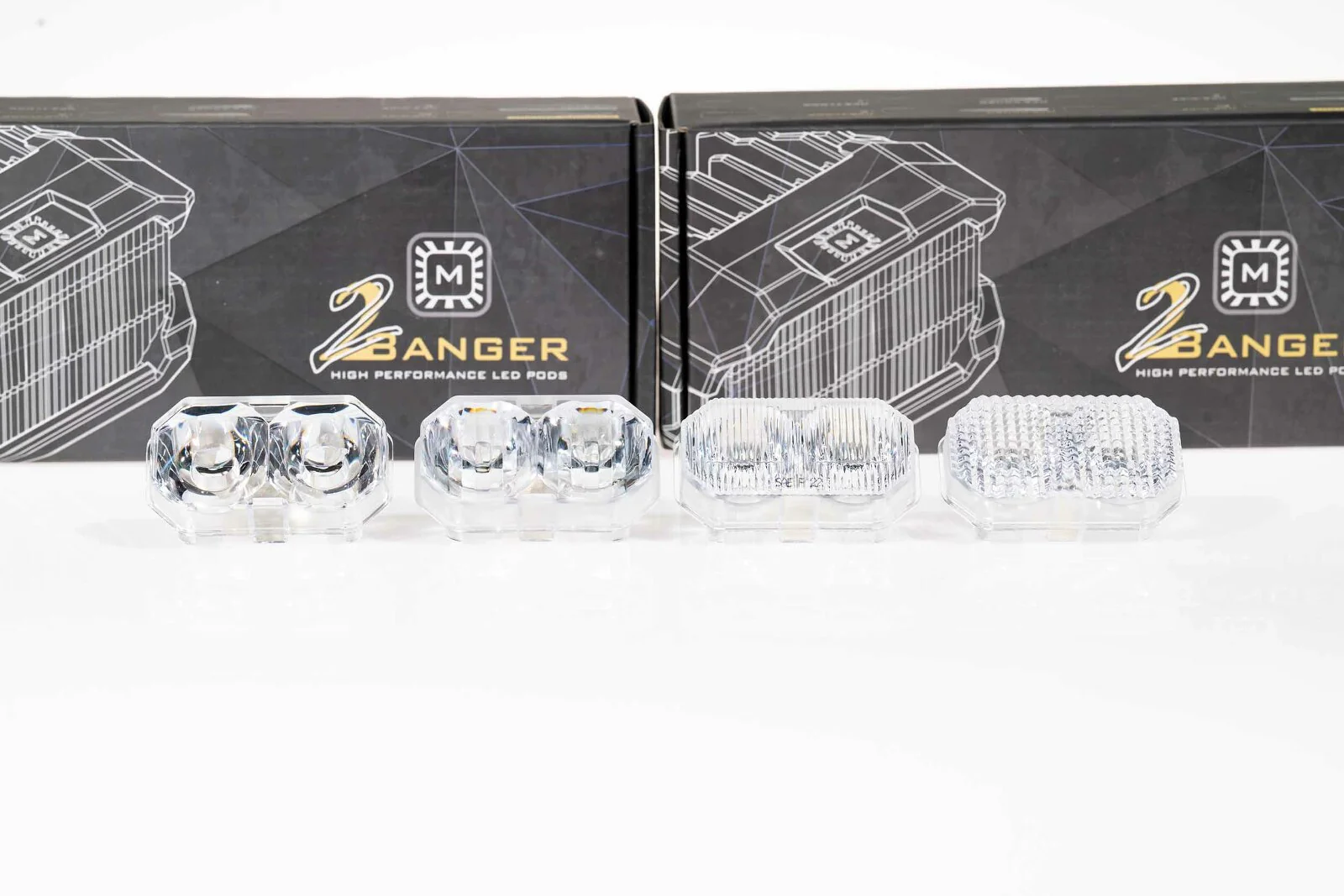 Morimoto Lens Only 2Banger (White, Flood, Each) - Image 2