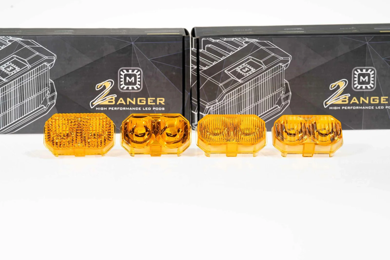 Morimoto Lens Only 2Banger (Yellow, Wide, Each) - Image 2